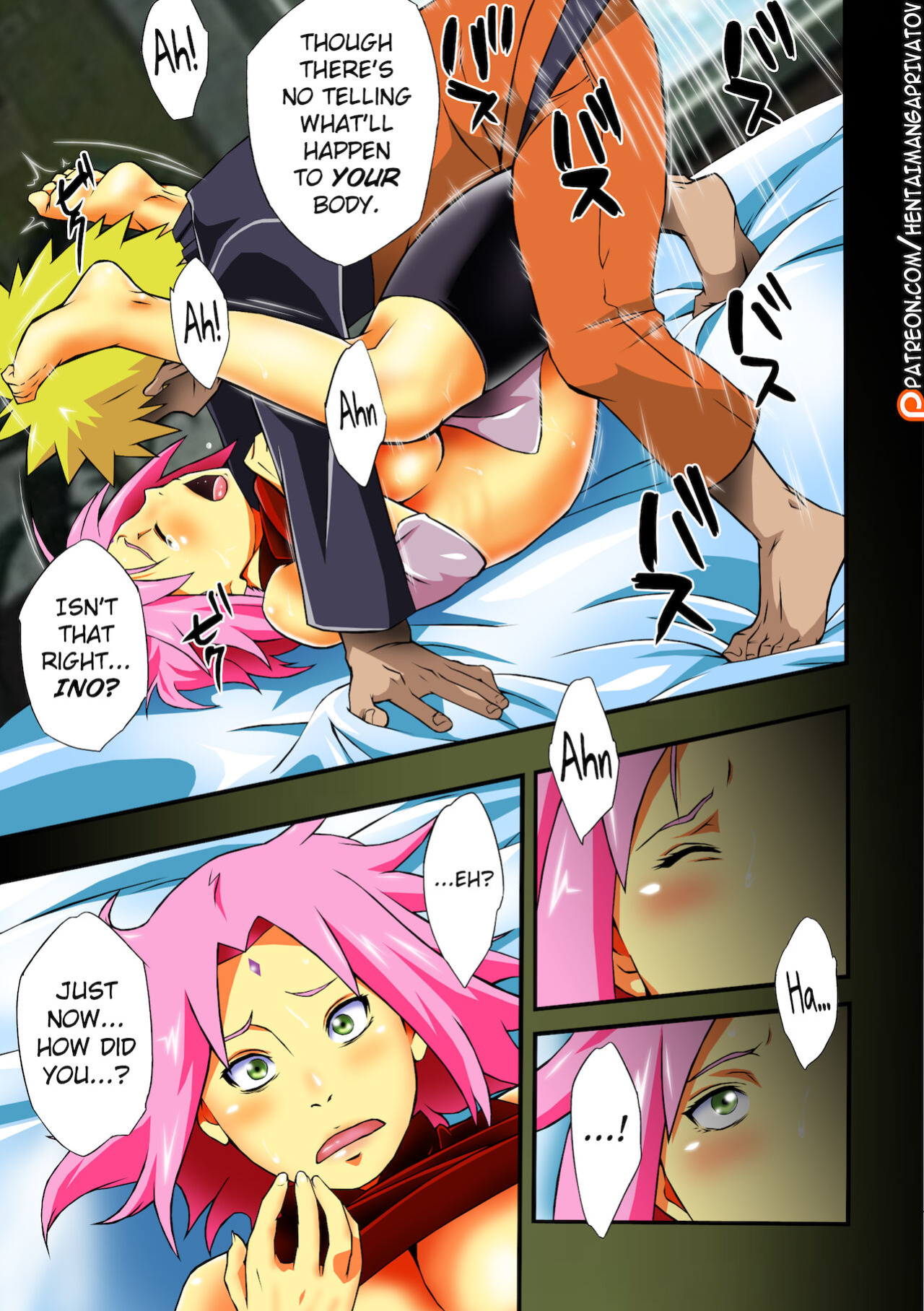(C92) [Karakishi Youhei-dan Shinga (Sahara Wataru)] Botan to Sakura (Naruto) [Privatov] [Colorized] [Privatov]