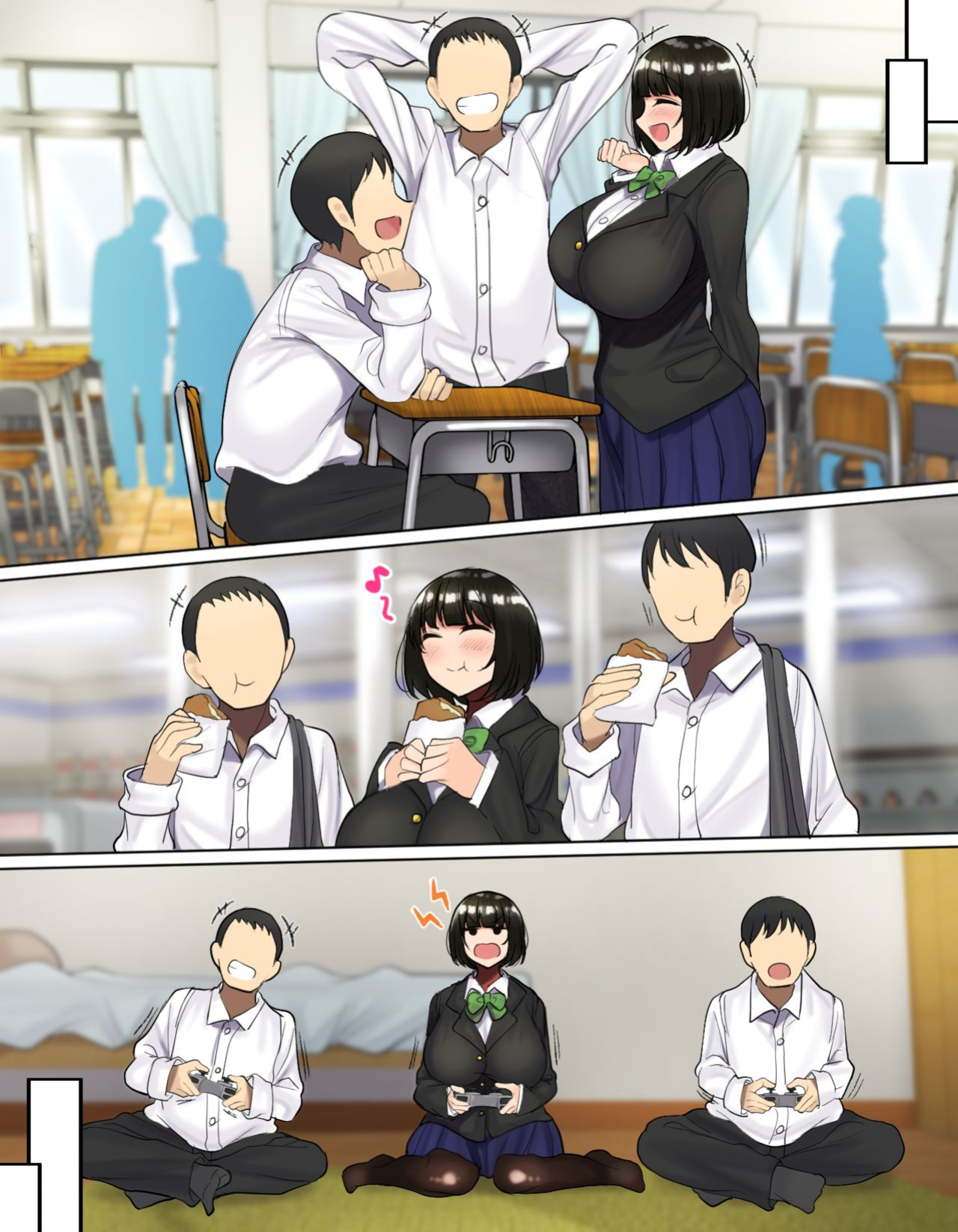 [Hamusuta-nonikomi (Motsuaki)] Kakko Tsukete Eroi Koto ni Kyoumi Nai Furi Shitetara Ore no Hou ga Saki ni Suki datta Osananajimi o Erozaru no Tomodachi ni Torareru Ohanashi [Raknnkarscans]