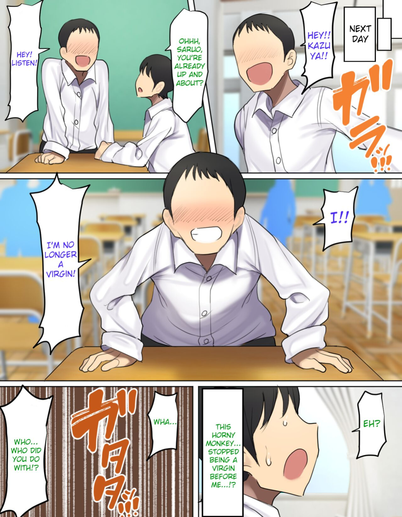 [Hamusuta-nonikomi (Motsuaki)] Kakko Tsukete Eroi Koto ni Kyoumi Nai Furi Shitetara Ore no Hou ga Saki ni Suki datta Osananajimi o Erozaru no Tomodachi ni Torareru Ohanashi [Raknnkarscans]