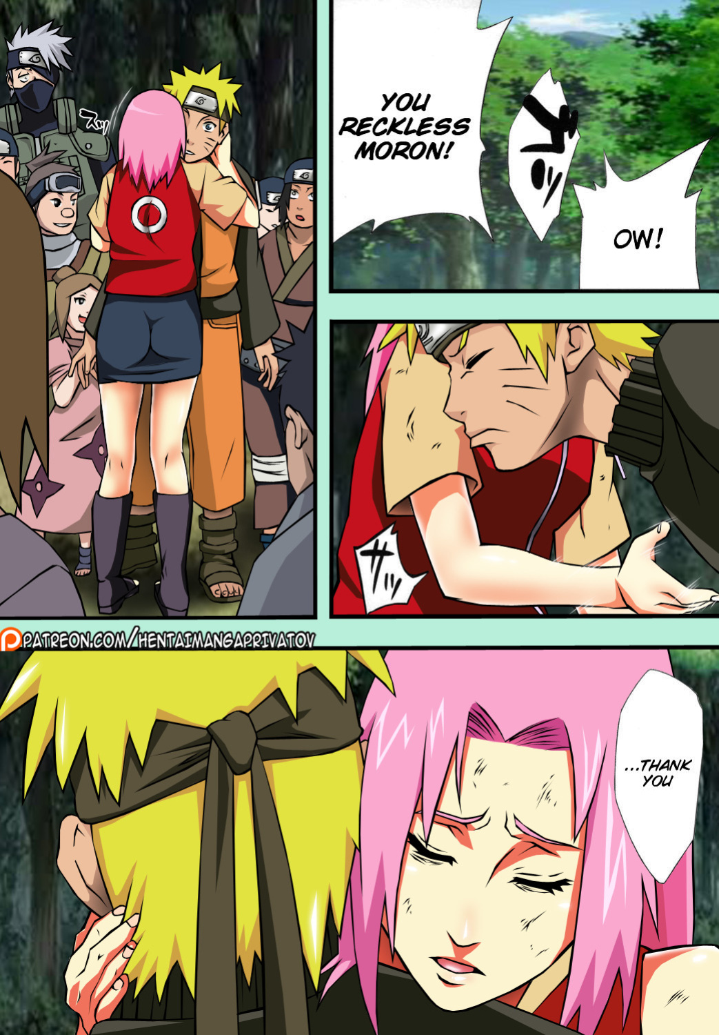 (C80) [Karakishi Youhei-dan Shinga (Sahara Wataru)] Saboten Campus (Naruto) [Privatov] [Colorized]