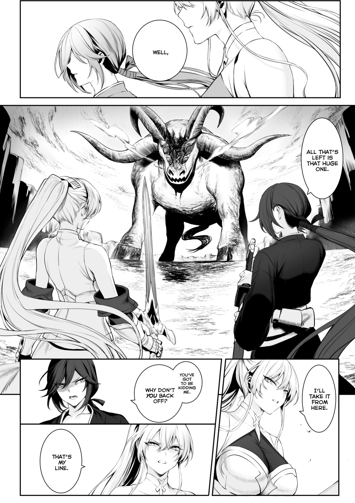 [Neko no Oyashiro (Mashu)] Ikusa Otome to Ikusa Goto! ~Onna Seikishi Hen~ [Zaku Scans]