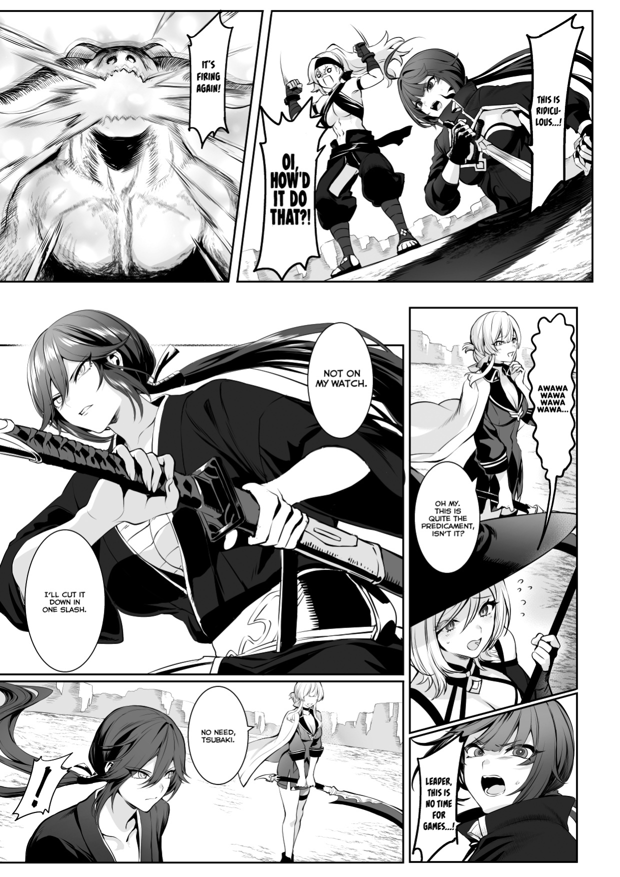 [Neko no Oyashiro (Mashu)] Ikusa Otome to Ikusa Goto! ~Onna Seikishi Hen~ [Zaku Scans]