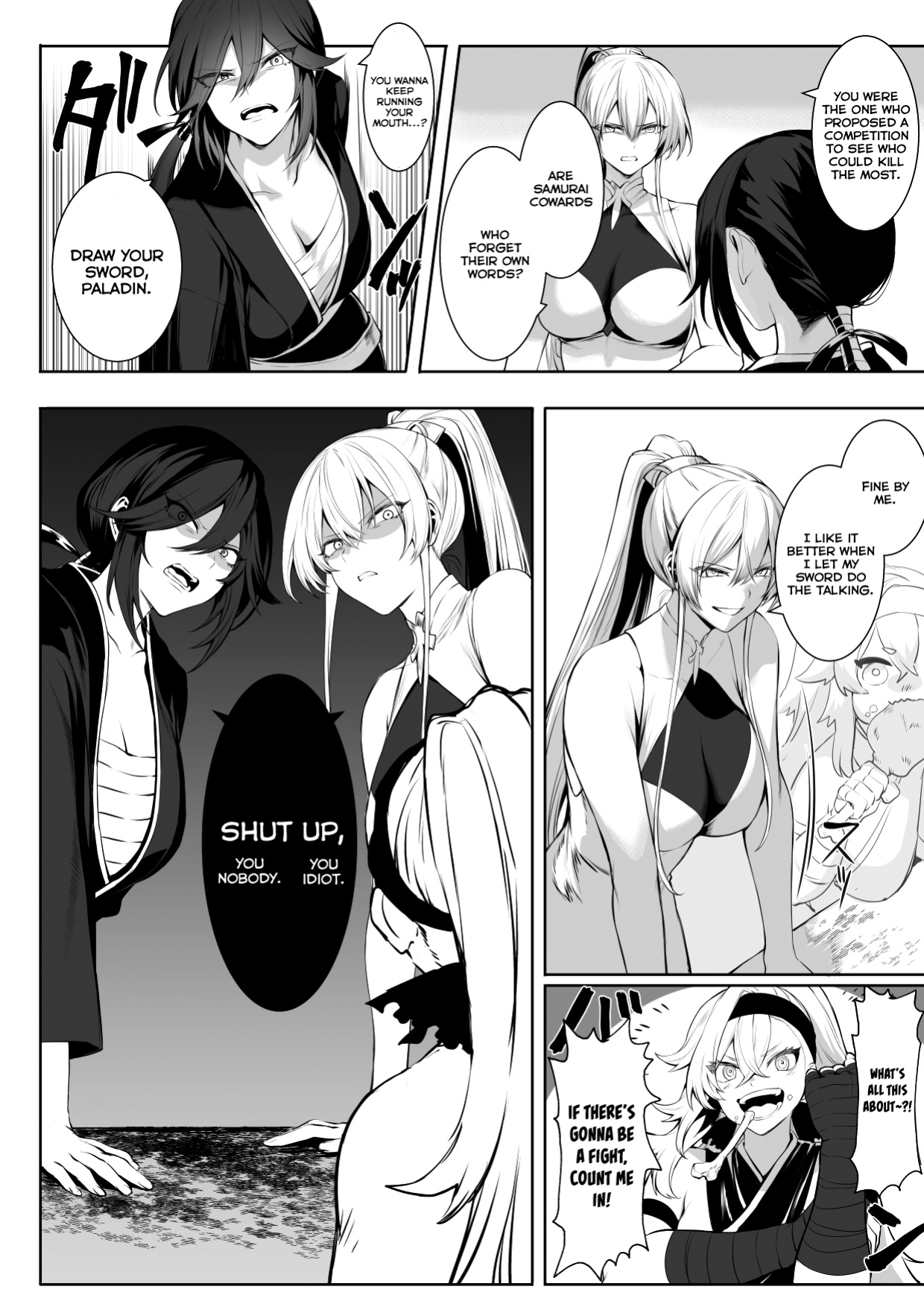 [Neko no Oyashiro (Mashu)] Ikusa Otome to Ikusa Goto! ~Onna Seikishi Hen~ [Zaku Scans]