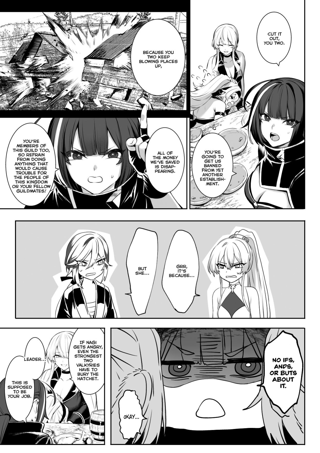[Neko no Oyashiro (Mashu)] Ikusa Otome to Ikusa Goto! ~Onna Seikishi Hen~ [Zaku Scans]