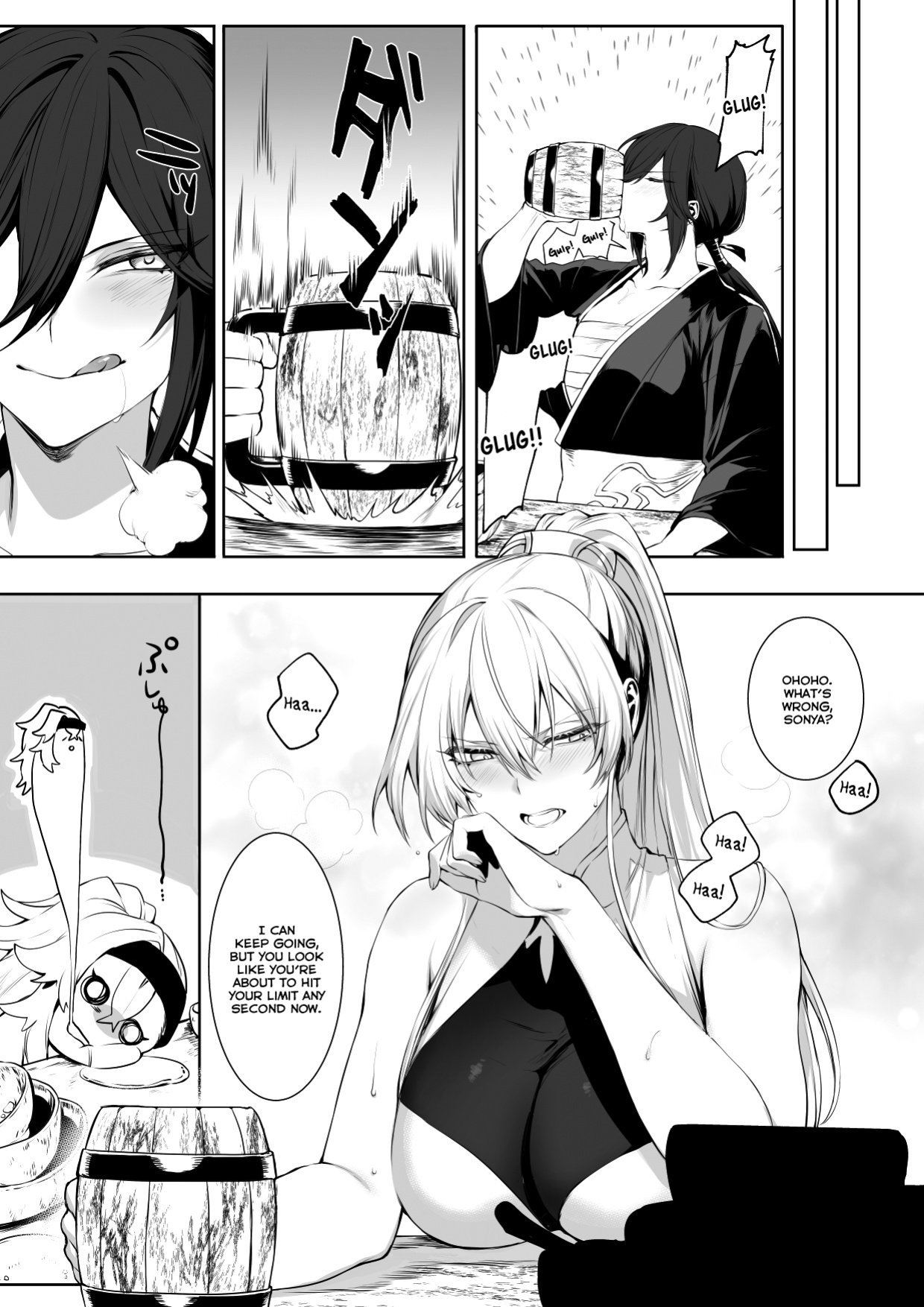[Neko no Oyashiro (Mashu)] Ikusa Otome to Ikusa Goto! ~Onna Seikishi Hen~ [Zaku Scans]