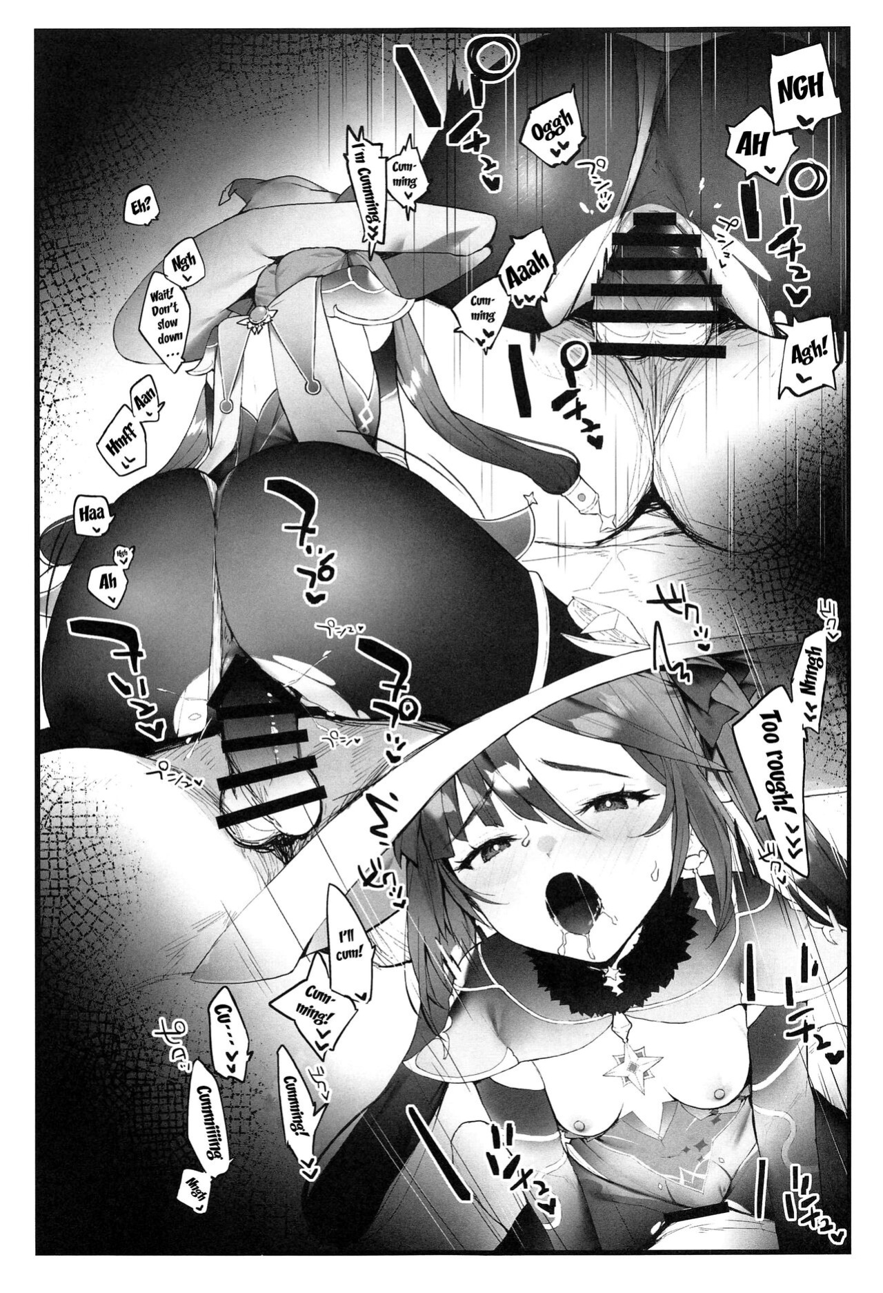 (C99) [remora field (remora)] Mona-chan no Deshi ni Natte Ichaicha Suru Hon | A Book About Becoming Mona-chan's Disciple And Getting Lewd With Her (Genshin Impact)