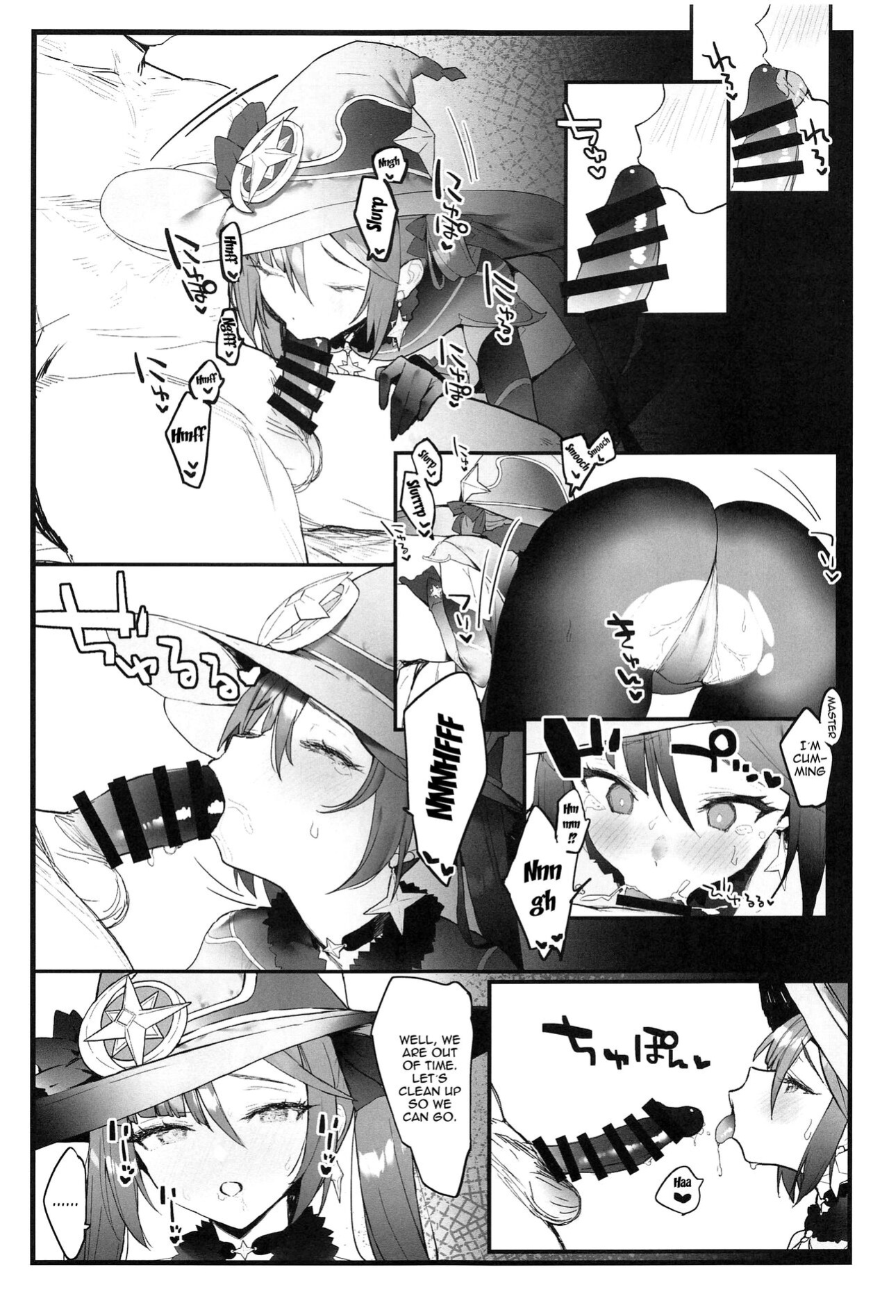 (C99) [remora field (remora)] Mona-chan no Deshi ni Natte Ichaicha Suru Hon | A Book About Becoming Mona-chan's Disciple And Getting Lewd With Her (Genshin Impact)