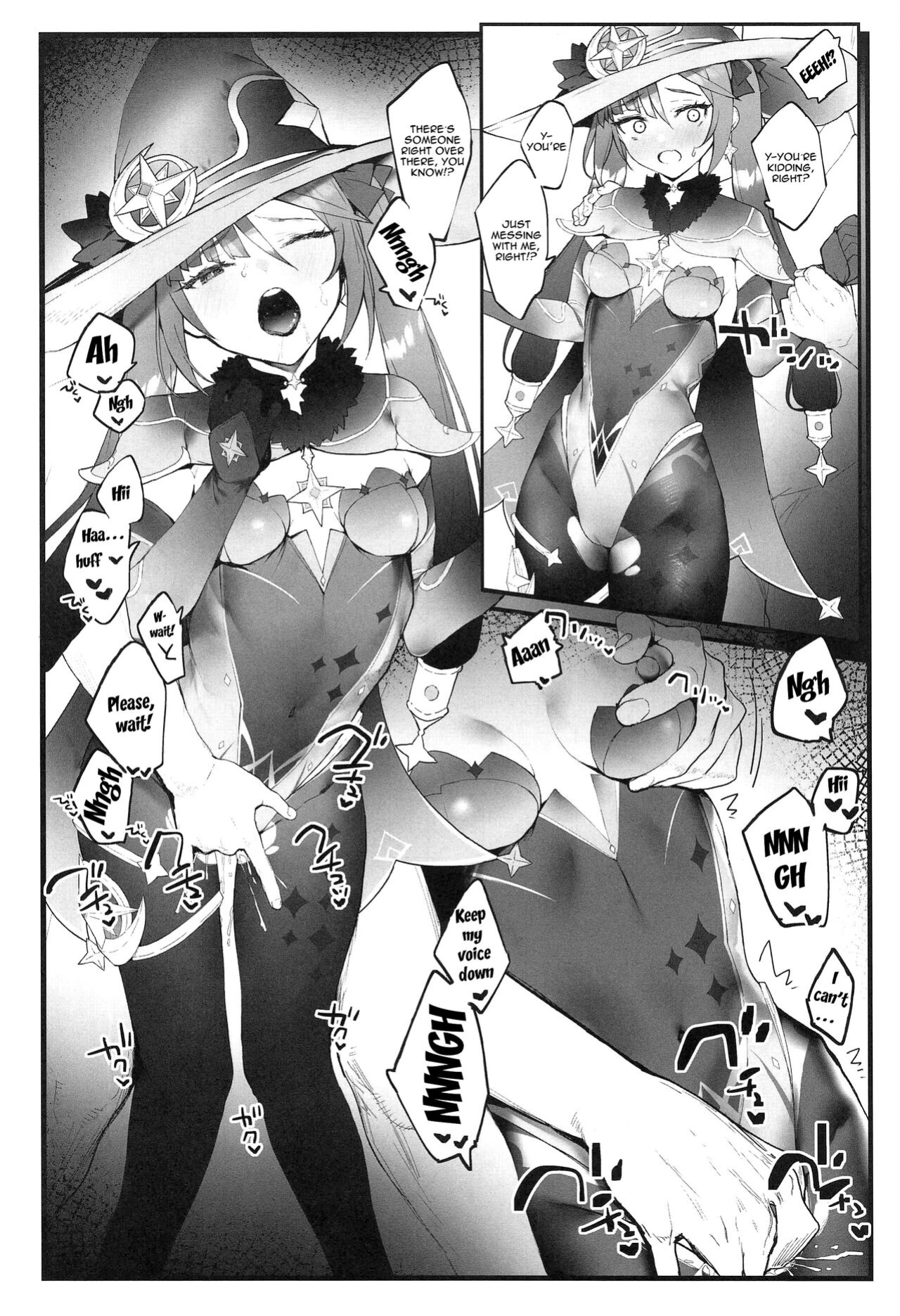 (C99) [remora field (remora)] Mona-chan no Deshi ni Natte Ichaicha Suru Hon | A Book About Becoming Mona-chan's Disciple And Getting Lewd With Her (Genshin Impact)