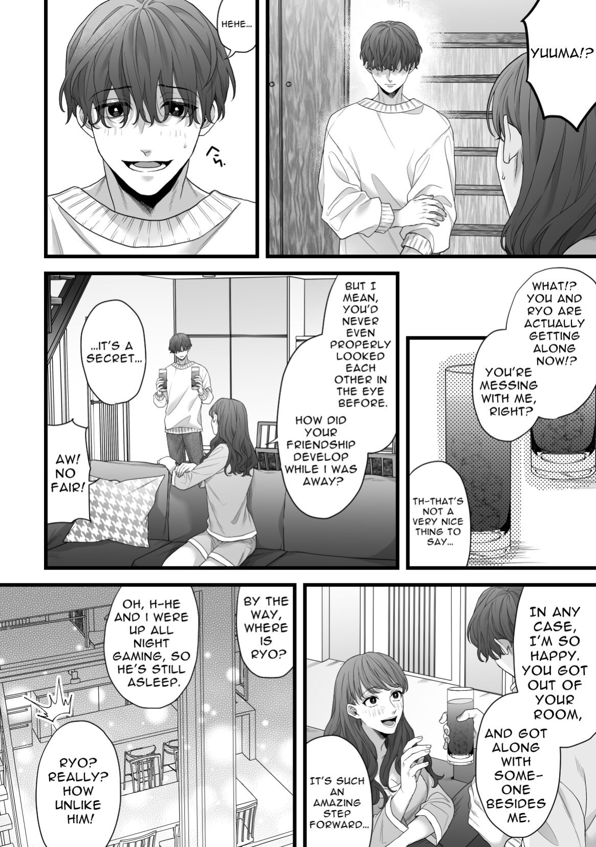 [Tsubahaku Pieta (Akino Mori)] Gikei Ryoujoku | Brother-in-law Assault