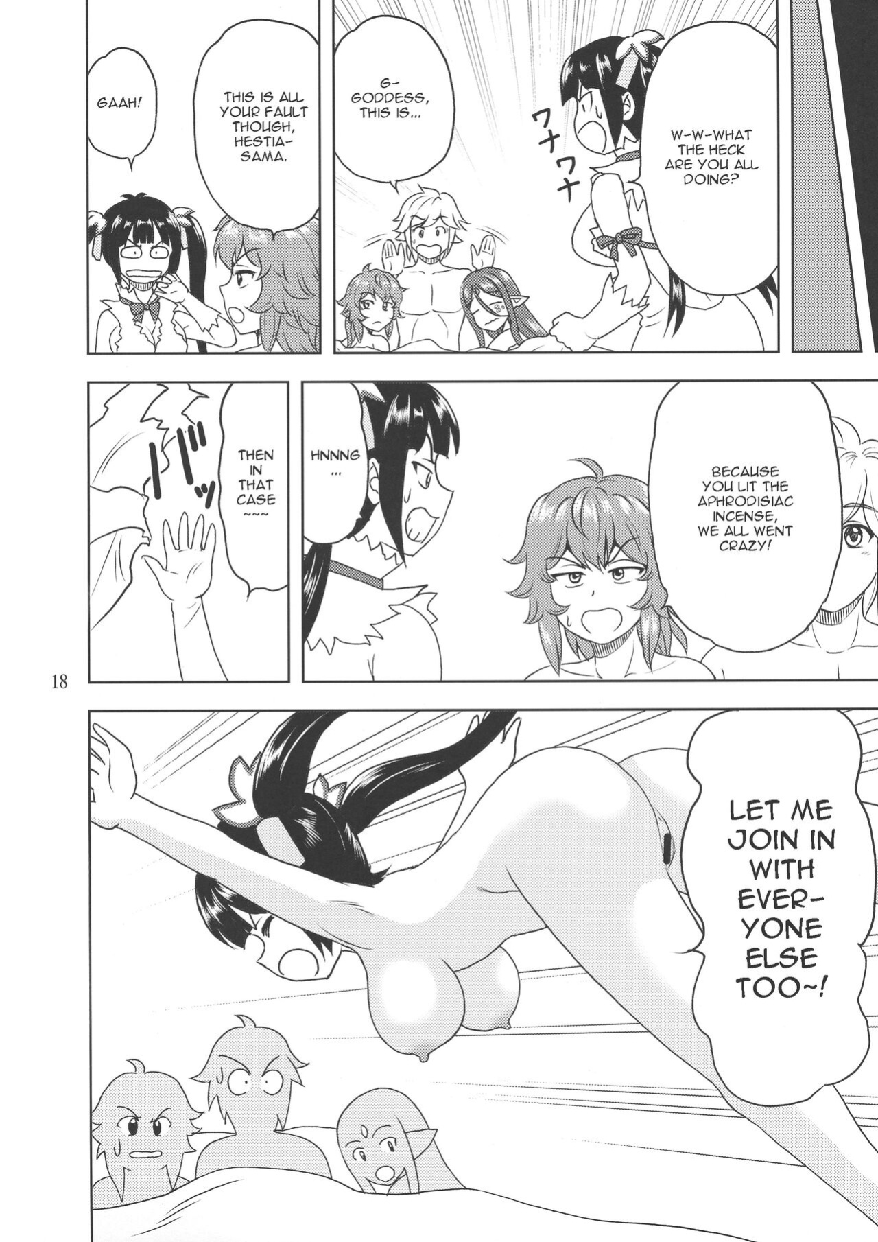 (COMIC1☆17) [YASRIN-DO (Yasu Rintarou)] Bell-sama Daisuki | We love you, Bell-sama! (Dungeon ni Deai o Motomeru no wa Machigatteiru Darou ka?) [EHCOVE]