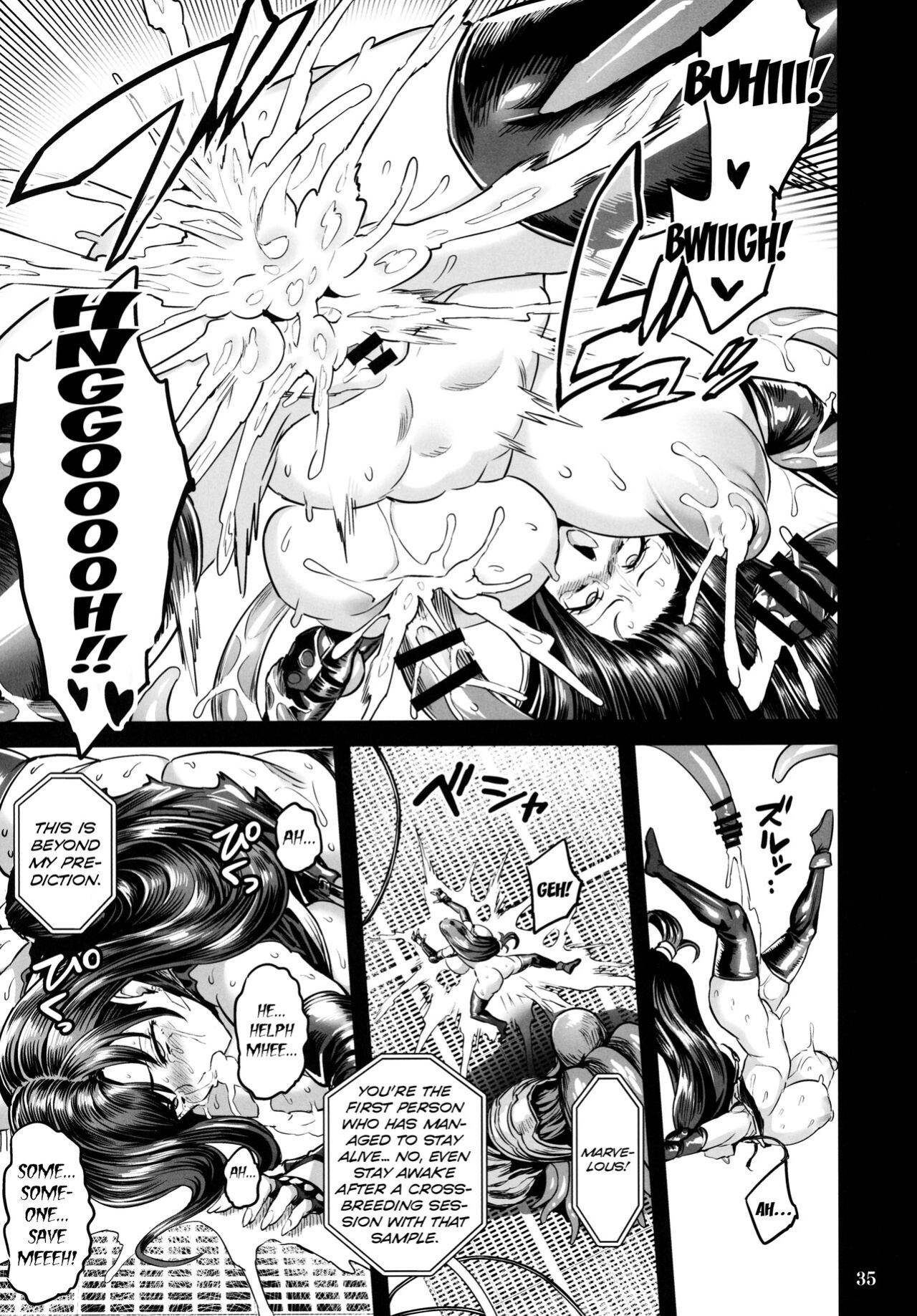 (C99) [OVing (Obui)] Deka Chichi Terrorist no Kousei Kouhai Jikken (Final Fantasy VII) [Kuraudo]
