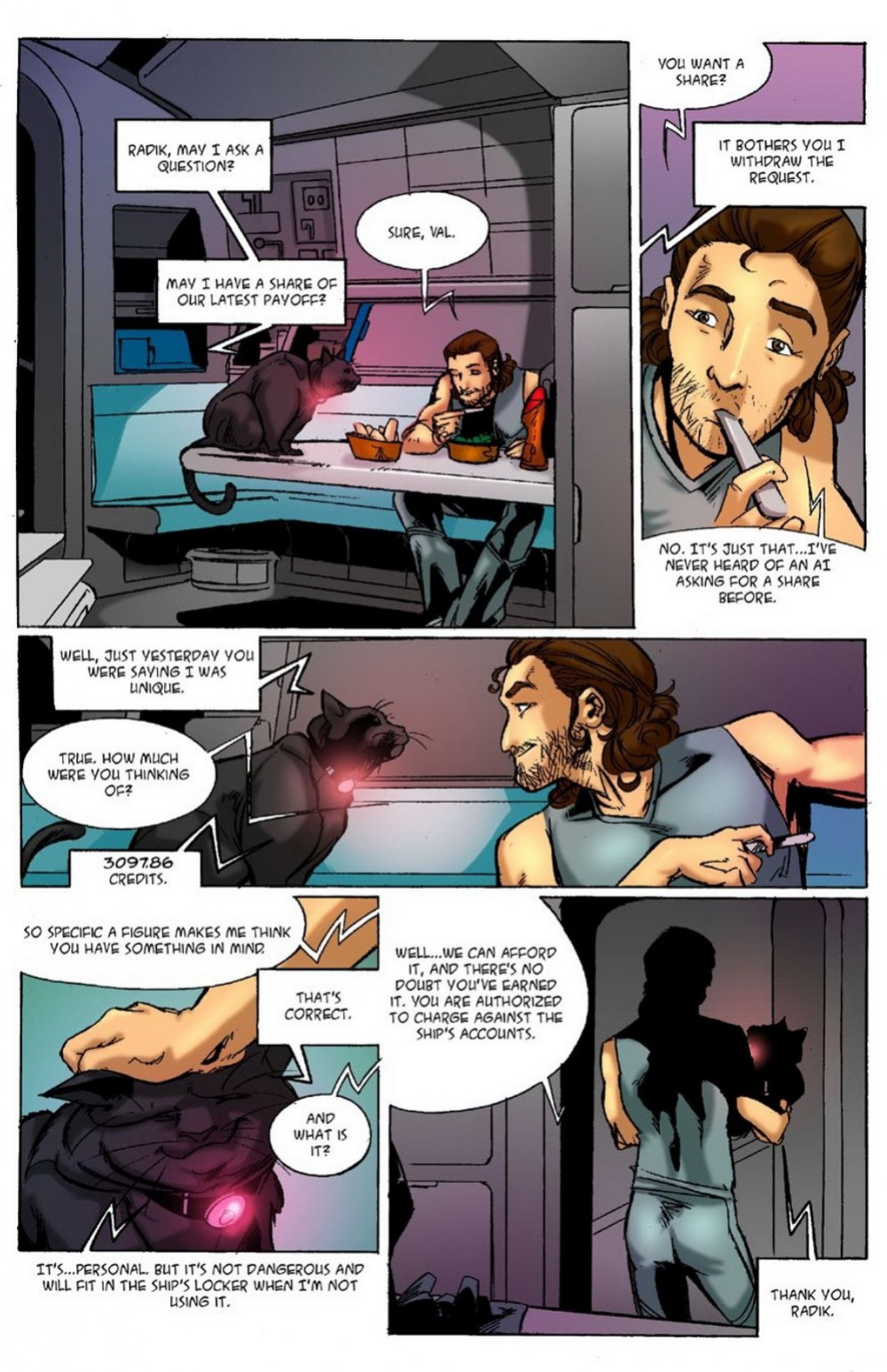 BotComics - Valeries share