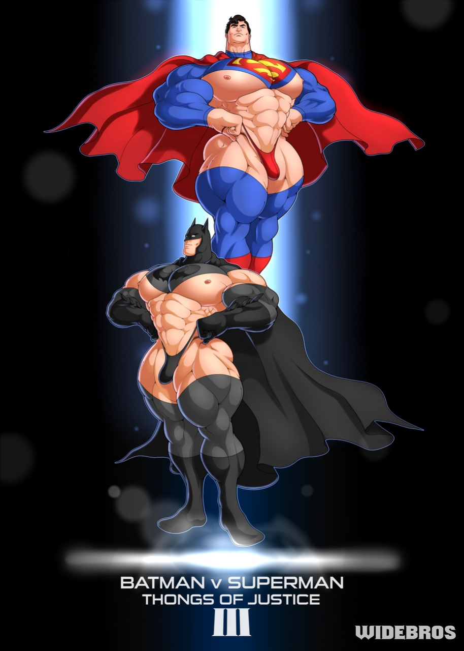 WideBros Batman v Superman - Thongs of Justice 1-3