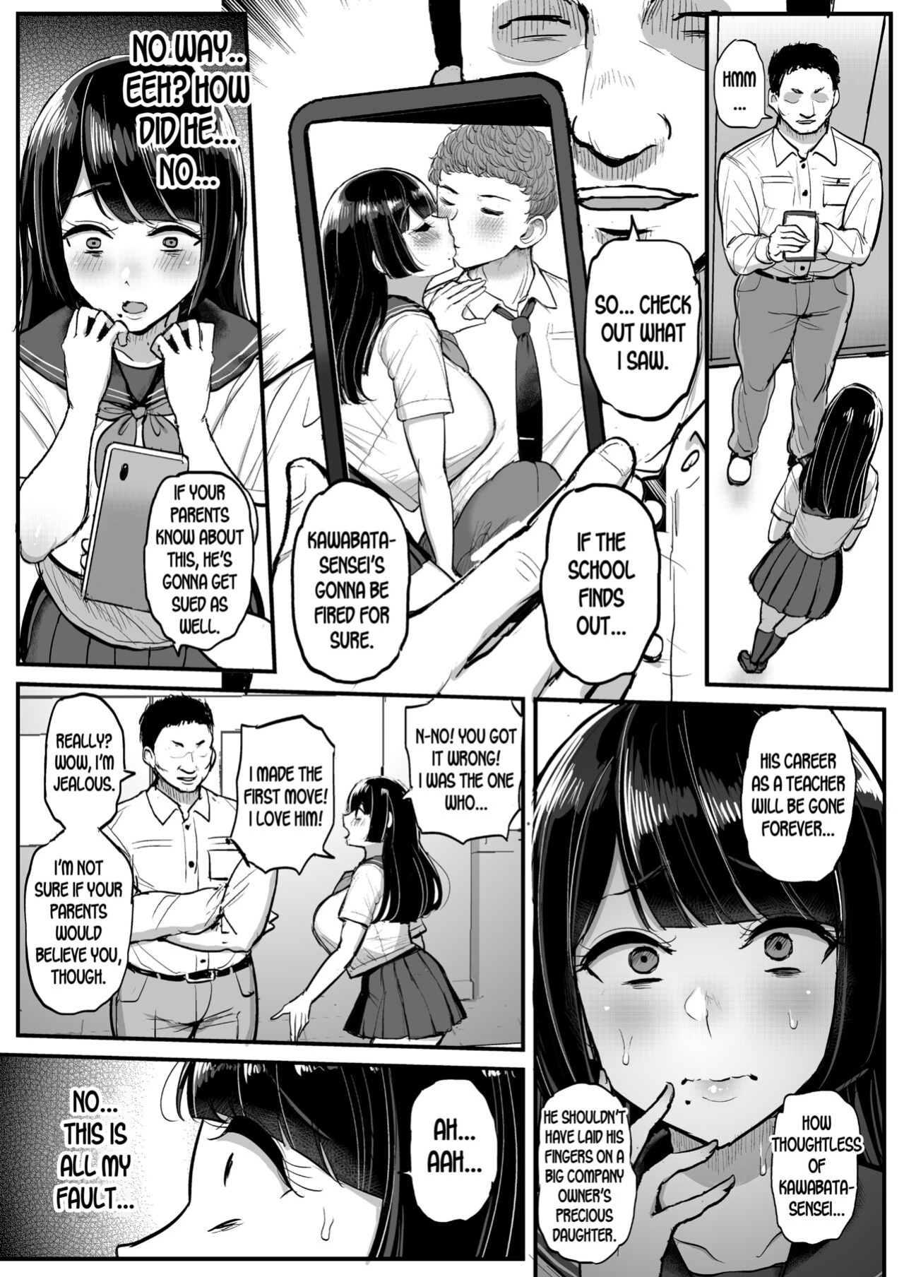 [Sanman Sanzen Koiking (Tyranu)] Hakoiri Musume Otoko o Shiru. | The Sheltered Girl's Experience With Men [desudesu]