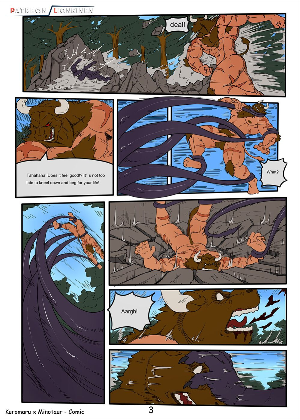 [LionkinEn] Mino x Kuromaru