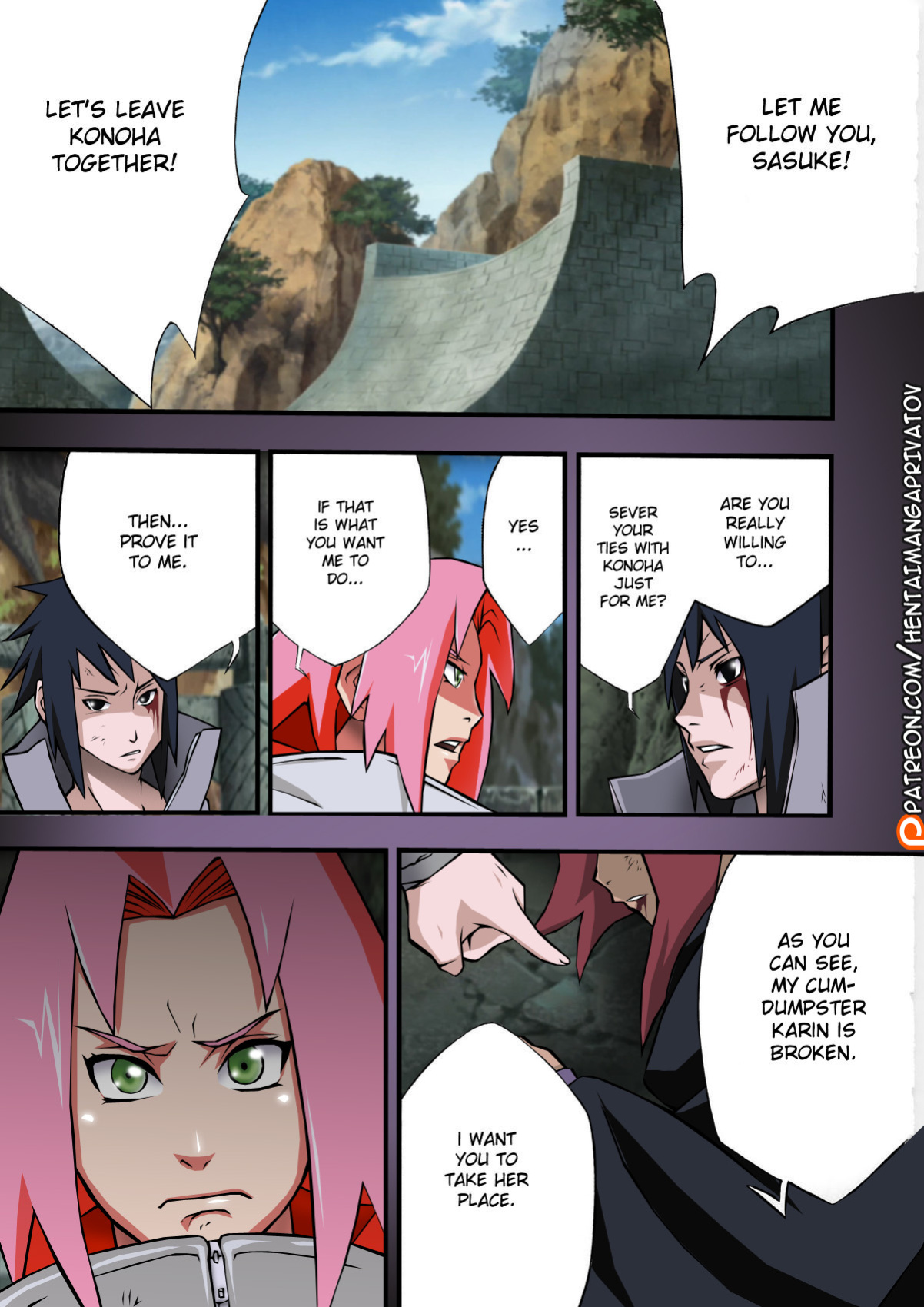 (C79) [Karakishi Youhei-dan Shinga (Sahara Wataru)] Inniku Koushin (Naruto) [Colorized] [Privatov]