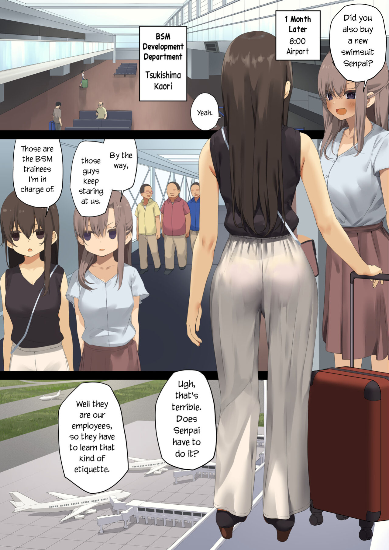 [Tokyo Prominence Tomato] Business Sex Manner Shain Ryokou Hen | Business Sex Manners ~Company Trip~