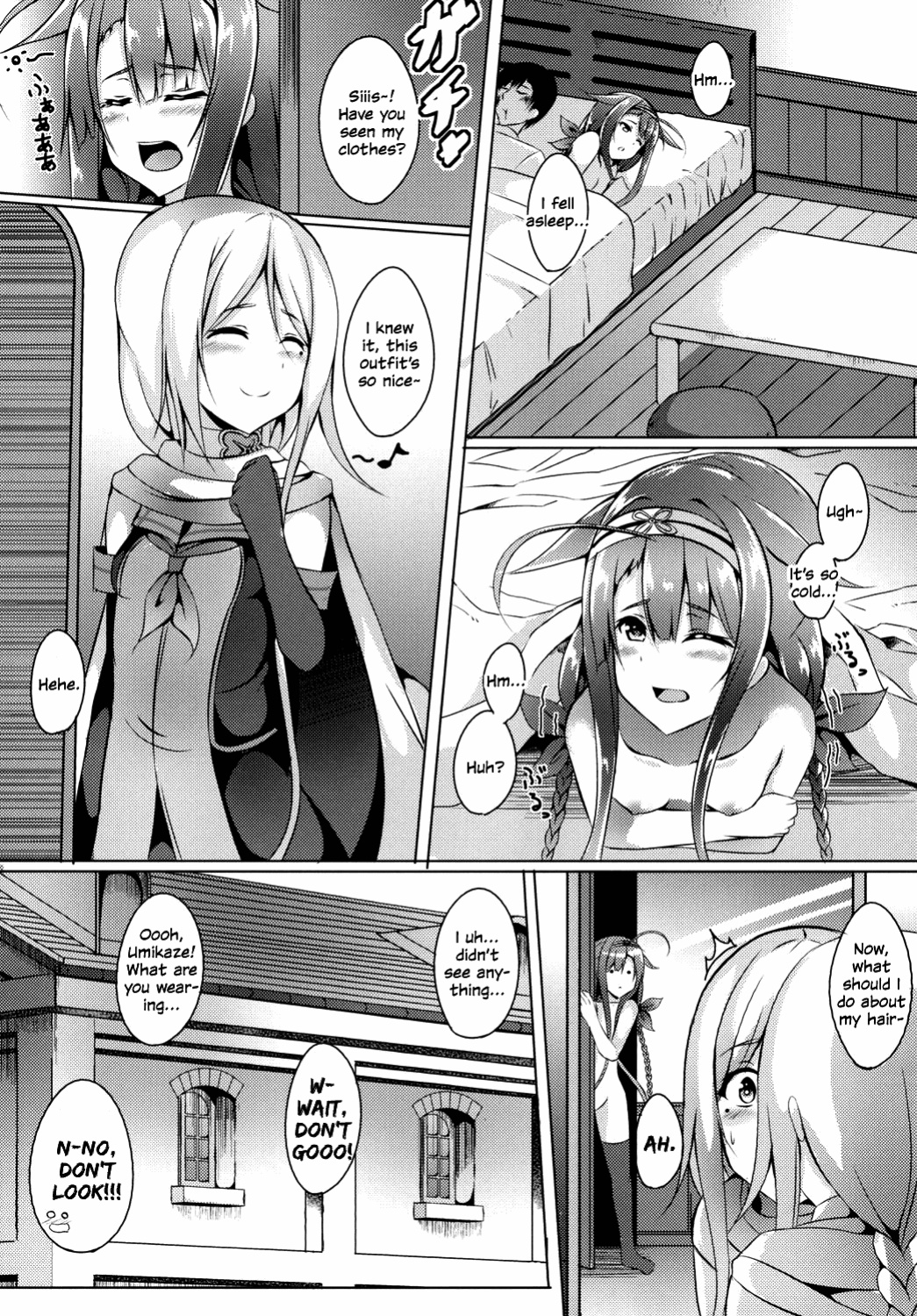 [Area7 (Kinata)] Motto! Kawakaze, Ganbarimasu! | Harder! Kawakaze, Work Harder! (Kantai Collection -KanColle-)
