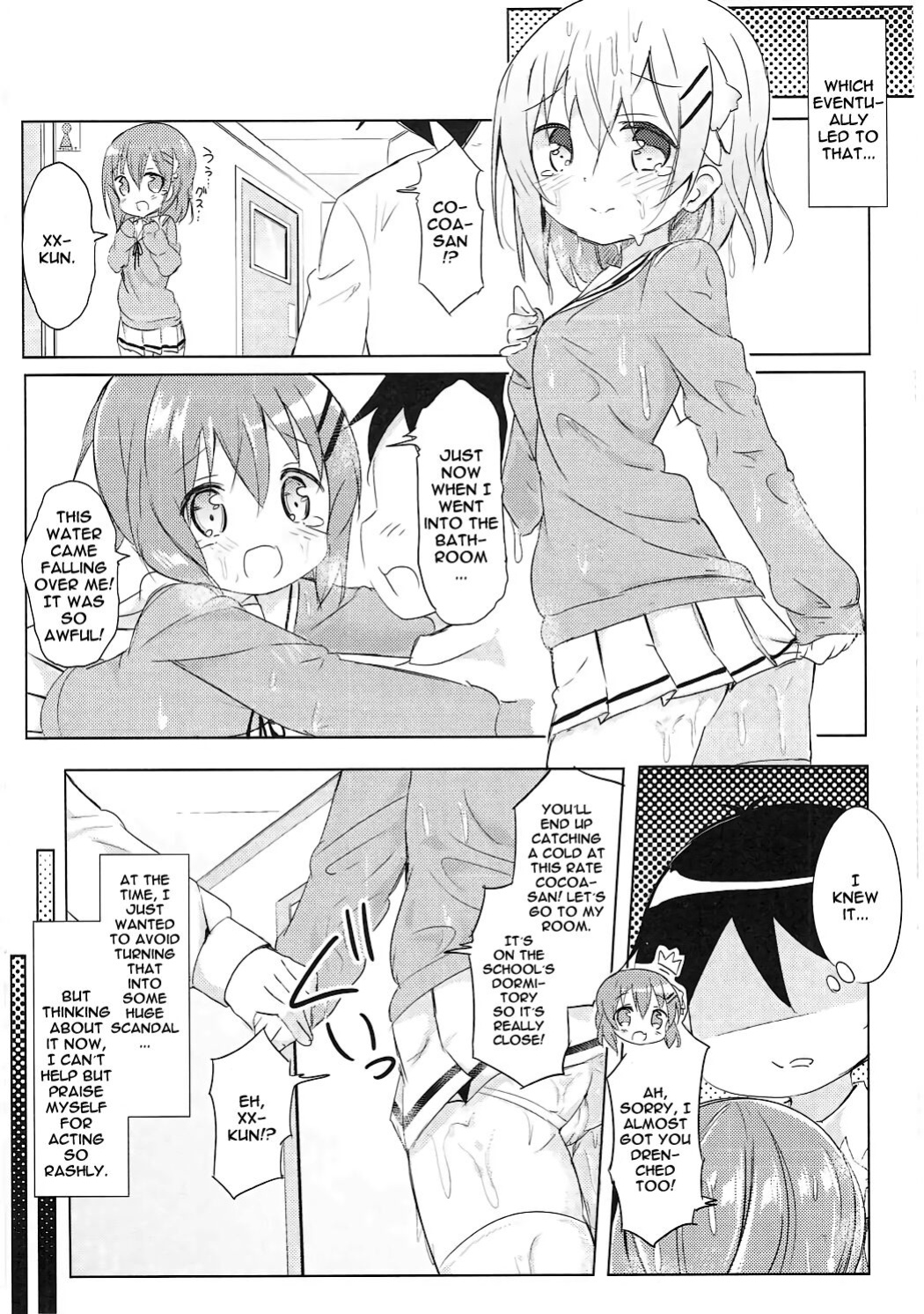 (C91) [0000 (Akito.)] Kokoa Onee-chan to Otonari no Seki | Kokoa Onee-chan Is In The Seat Next To Me (Gochuumon wa Usagi desu ka?)