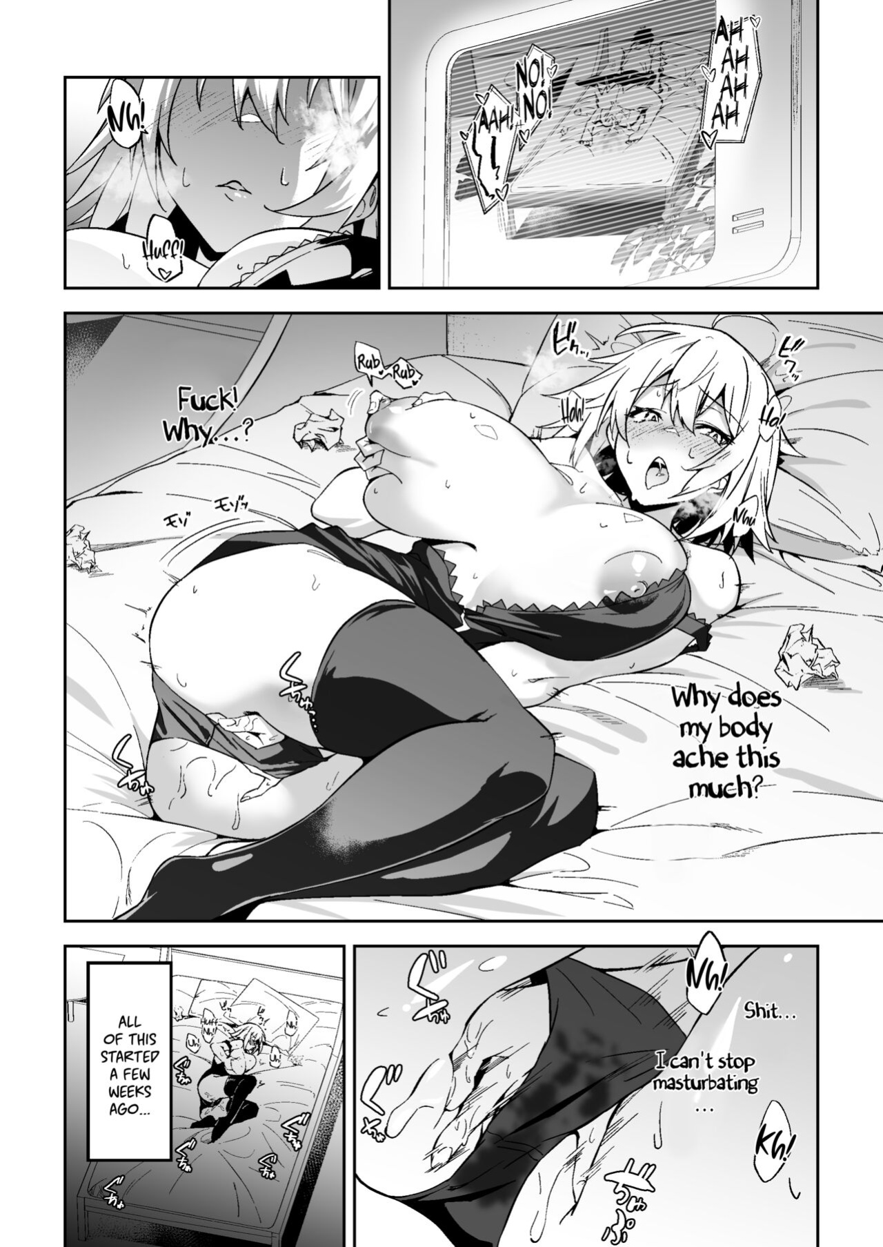 [Syunichi Kansuu (Syunichi)] Jeanne Alter, Kairaku ni Oboreru | Jeanne Alter, Drowning in Pleasure (Fate/Grand Order) [Coffedrug]