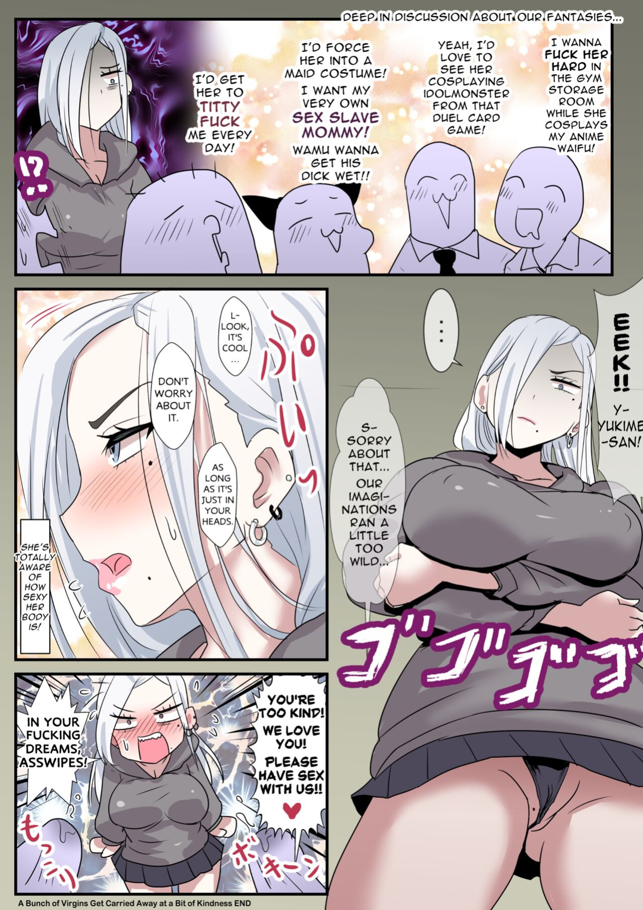 [Wamusyo (Wamuko)] Yankee Shiro Gyaru-chan de Ero Mousou | Erotic Fantasies with a Cute Yankee Shiro-Gyaru [SaLamiLid]