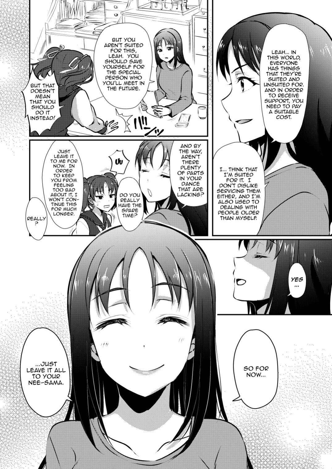 [Fukurou no Yuubinya san (Ueto Ruri)] Nee-sama ni Omakase | Leave It To Nee-sama (Love Live! Sunshine!!)
