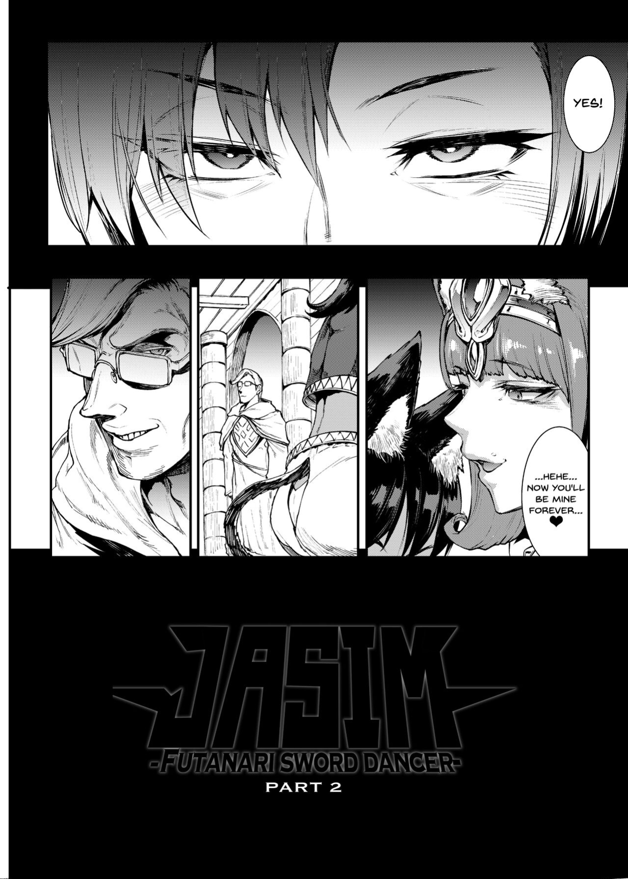 [ERECT TOUCH (Erect Sawaru)] Futanari Kenbushi Jasim 2 | Futanari Sword Dancer Jasim - Part 2