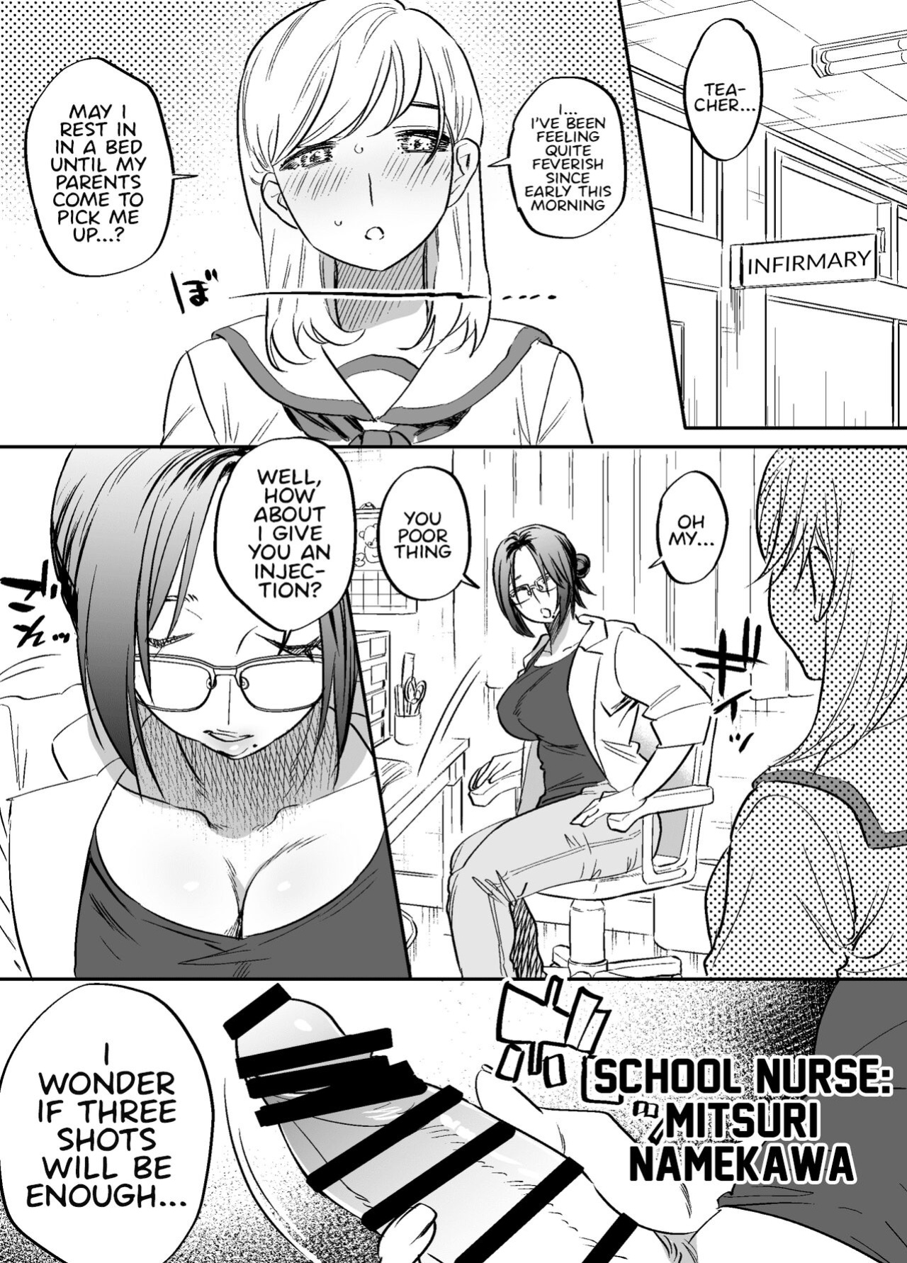 [Tosha Pink (Chimeda)] Futanari Sensei no Yaritai Houdai | Futanari Teacher's Non-Education Guidance
