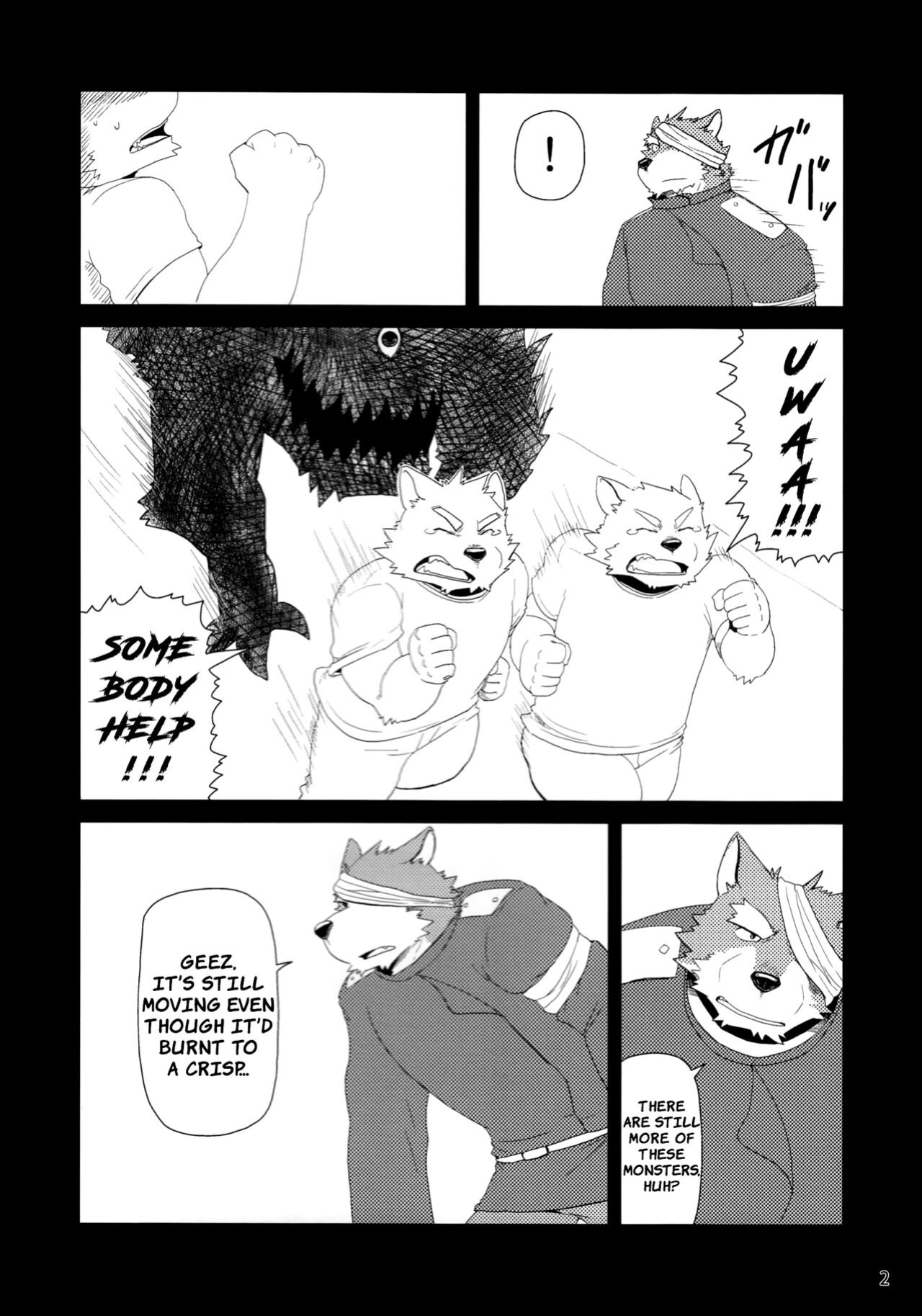 (Shinshun Kemoket) [KAKUNI (Iwano)] Oyabun to Himitsu no Irai | Boss and The Secret Request {Rhyhorn}
