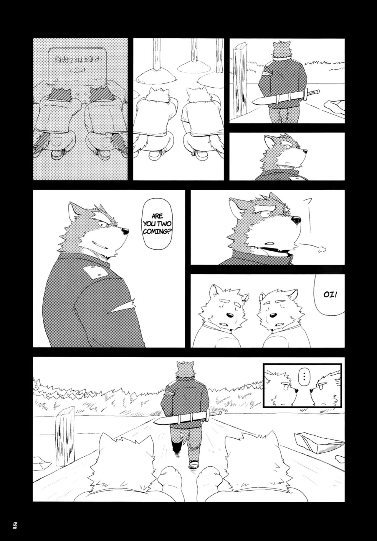 (Shinshun Kemoket) [KAKUNI (Iwano)] Oyabun to Himitsu no Irai | Boss and The Secret Request {Rhyhorn}