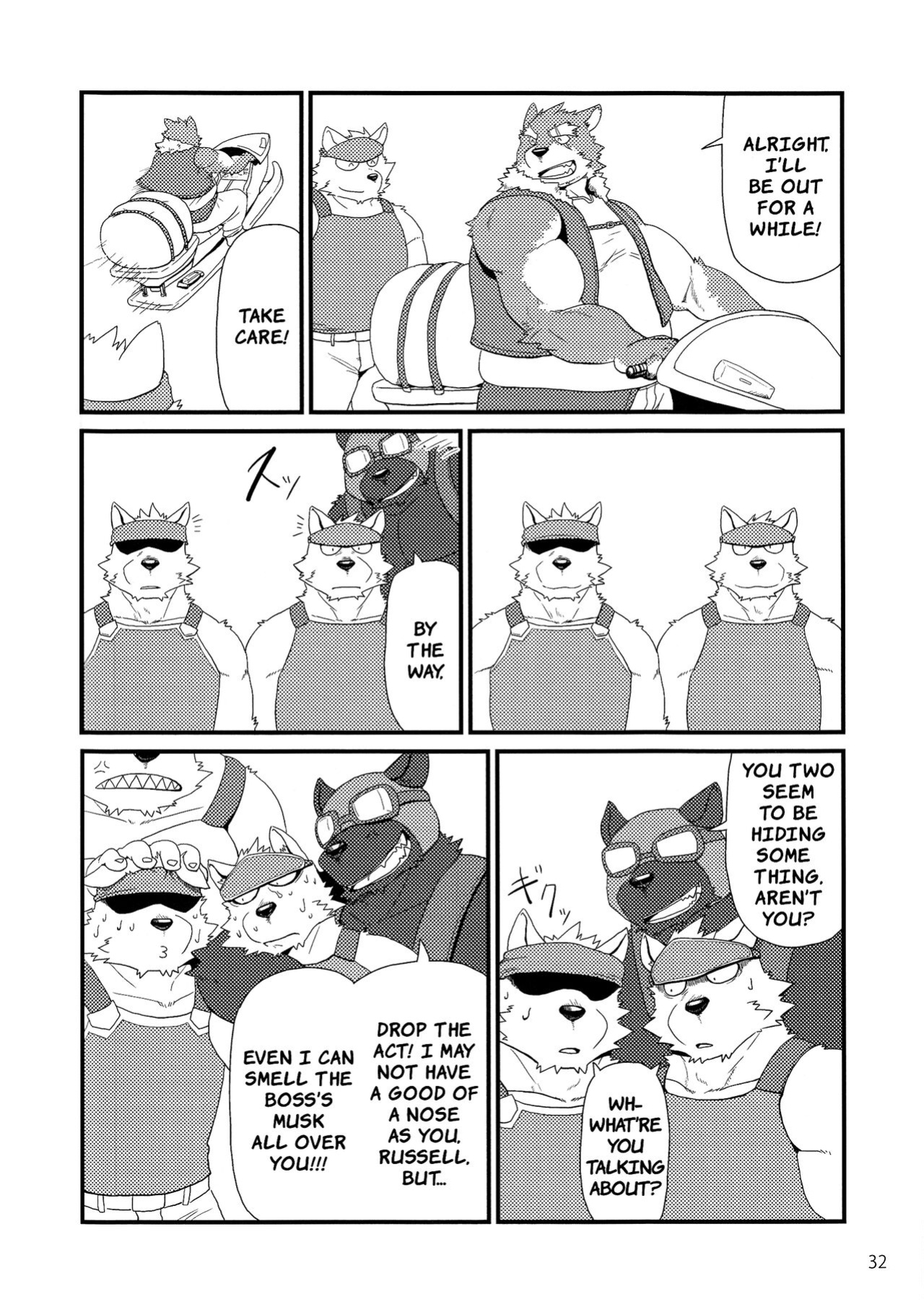 (Shinshun Kemoket) [KAKUNI (Iwano)] Oyabun to Himitsu no Irai | Boss and The Secret Request {Rhyhorn}