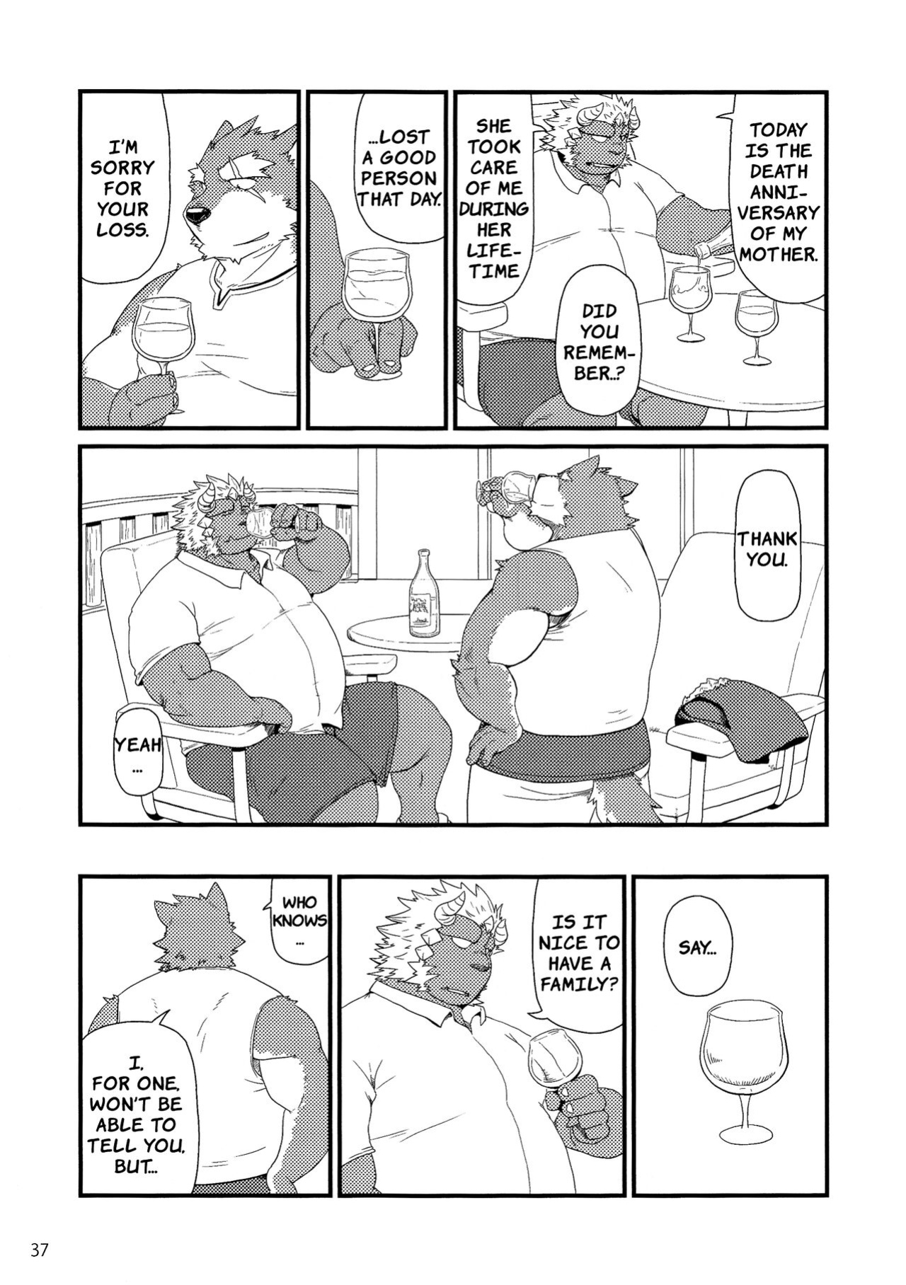 (Shinshun Kemoket) [KAKUNI (Iwano)] Oyabun to Himitsu no Irai | Boss and The Secret Request {Rhyhorn}