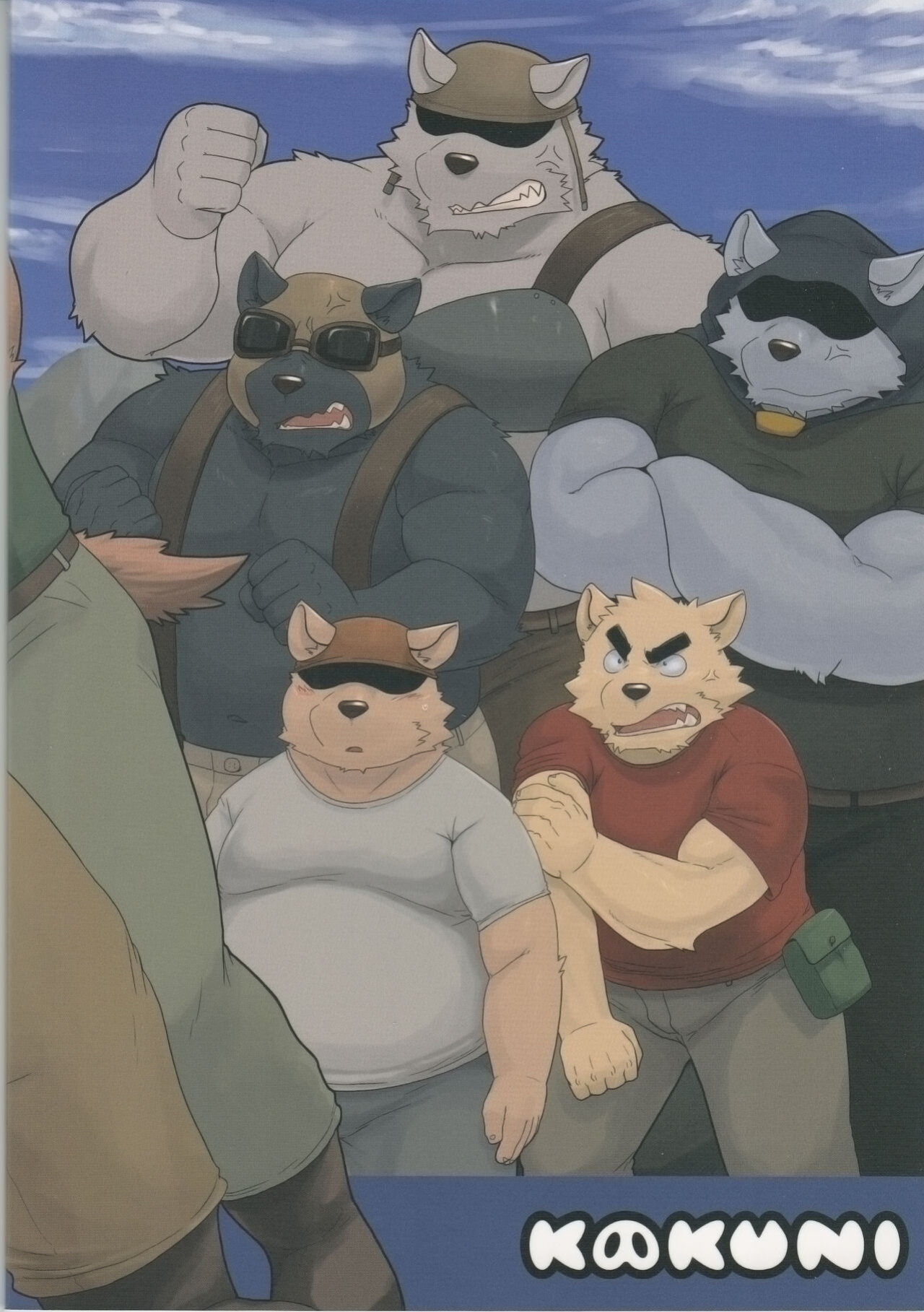 (Shinshun Kemoket) [KAKUNI (Iwano)] Oyabun to Himitsu no Irai | Boss and The Secret Request {Rhyhorn}
