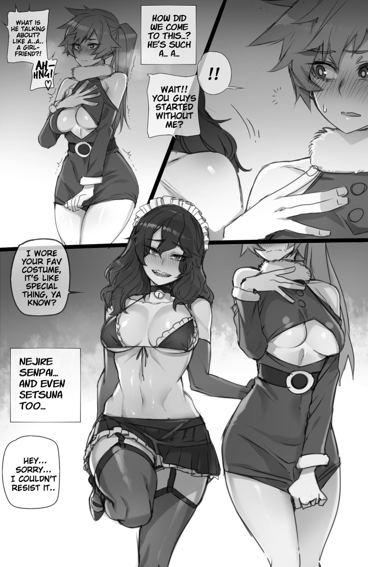 [ratatatat74] MY HERO Christmas HAREM (Boku no Hero Academia)