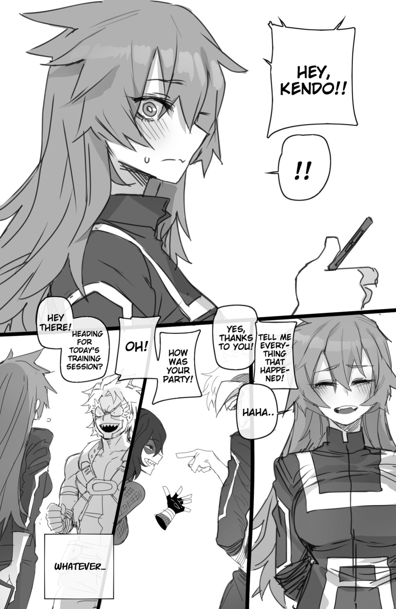 [ratatatat74] MY HERO Christmas HAREM (Boku no Hero Academia)