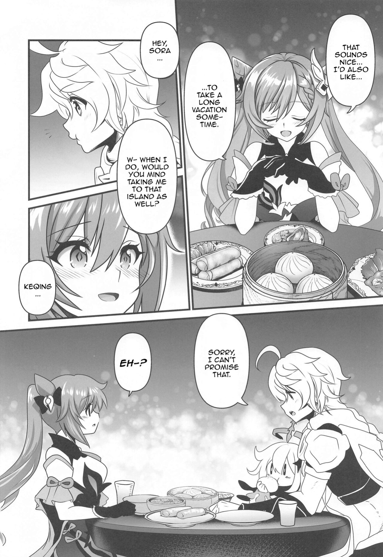 (COMIC1☆19) [URAN-FACTORY (URAN)] Tsuyameku Hareboshi | Glossy Starlit (Genshin Impact)