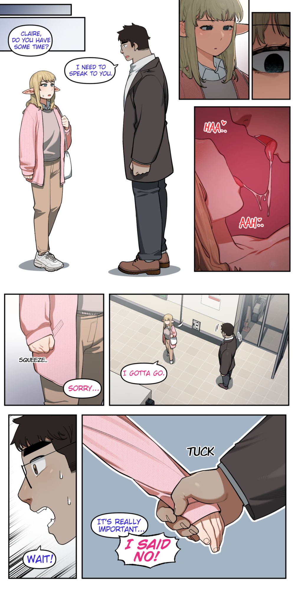[6no1] My childhood friend turned out to be a live streaming pornstar! Ch. 4 [Uncensored]
