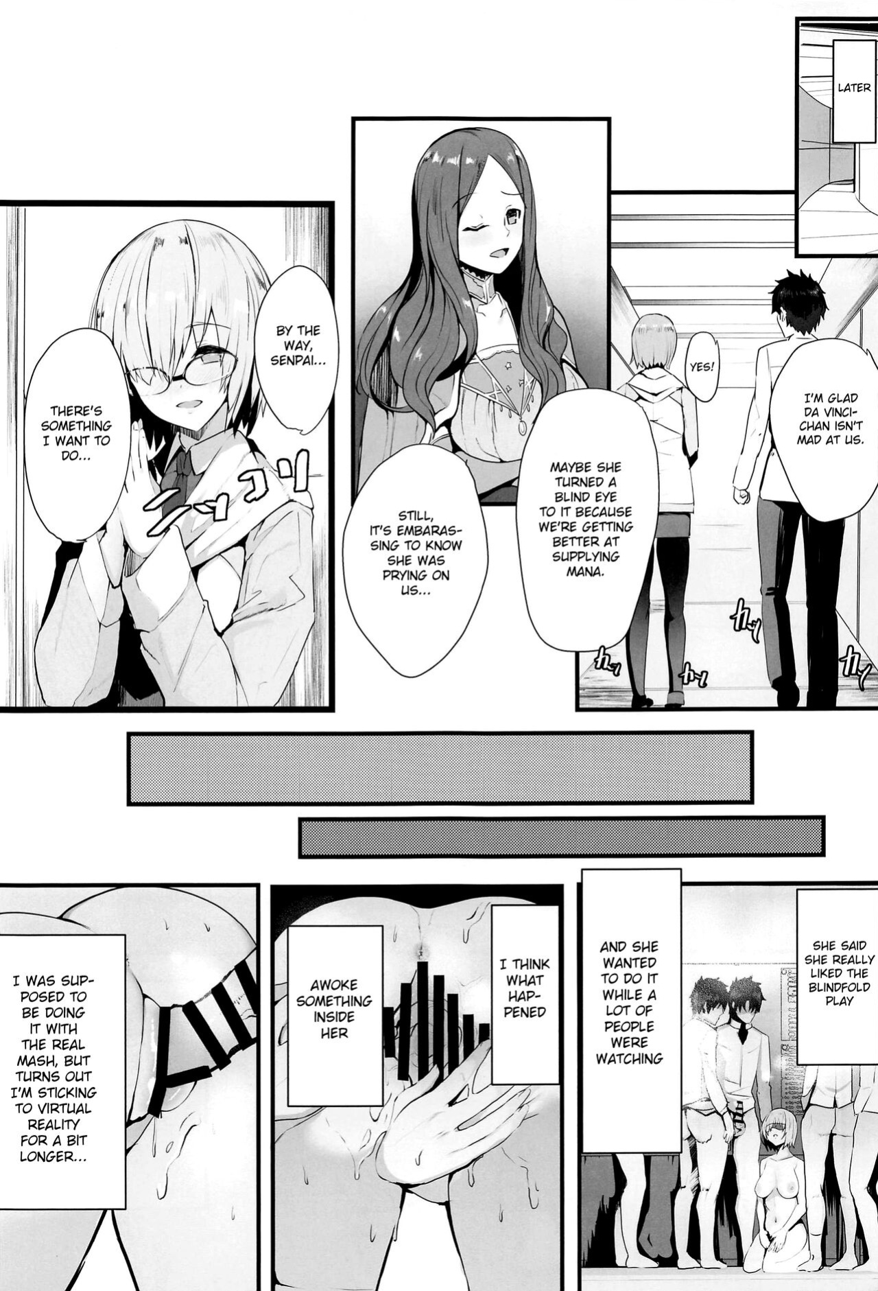 (C99) [Yurutto Pocket (Untue)] Mash to Koukou Seikatsu Daisanwa Suimin Ecchi Hen (Fate/Grand Order) [Shiromaru]