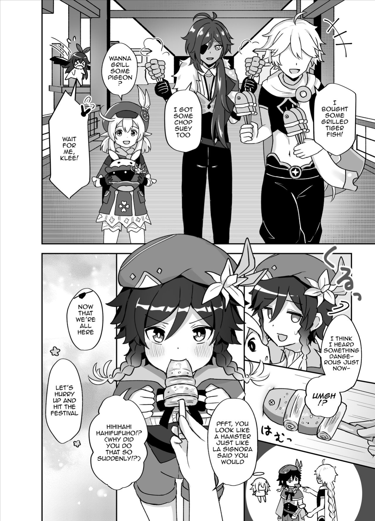 [Takama] Tomoru Umi ni Kaze wa Fuku | Wind Blows At The Sea Lantern Festival (Genshin Impact)