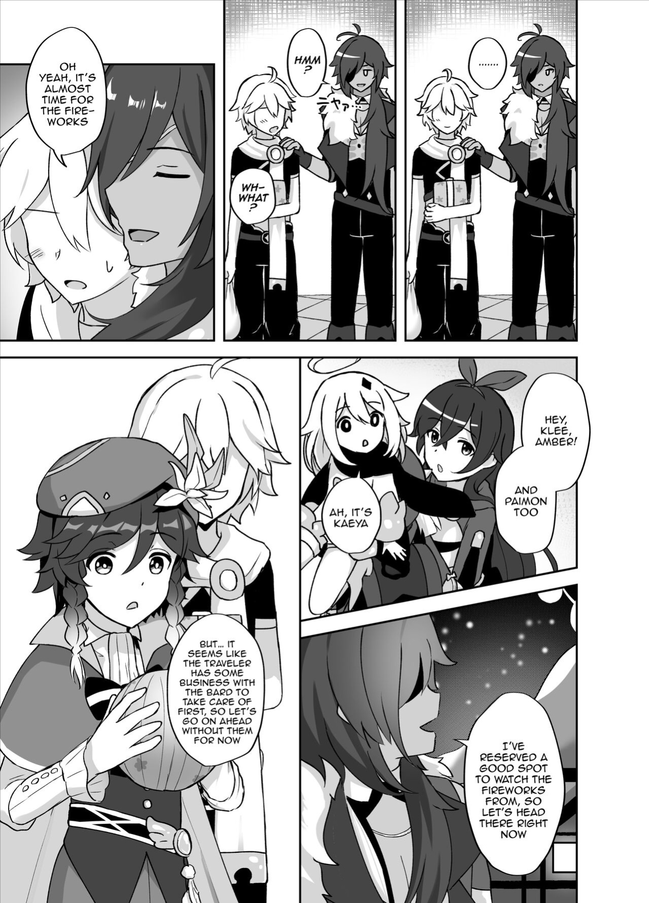 [Takama] Tomoru Umi ni Kaze wa Fuku | Wind Blows At The Sea Lantern Festival (Genshin Impact)