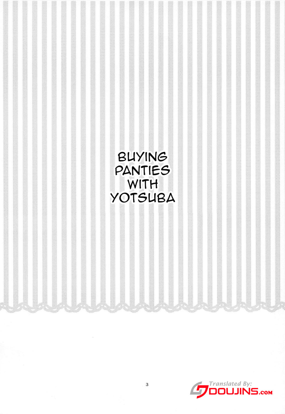 (C96) [Karegare (Kagami, Rei)] Yotsuba, Pants o Kai ni Iku | Yotsuba, Go Buy Some Pants (Gotoubun no Hanayome)