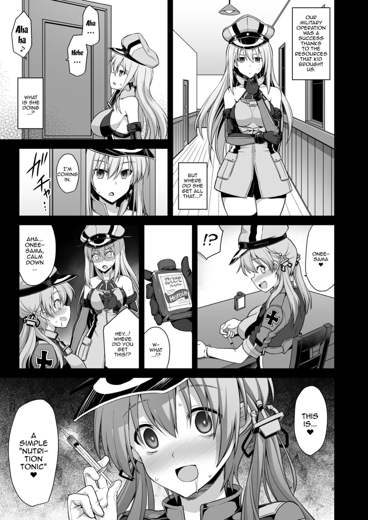 [Akutensoushin (Kokutou Nikke)] Kanmusu Chakunin Zenya Prinz Eugen Yaku Ochi Nyuugi Kousai (Kantai Collection -KanColle-)