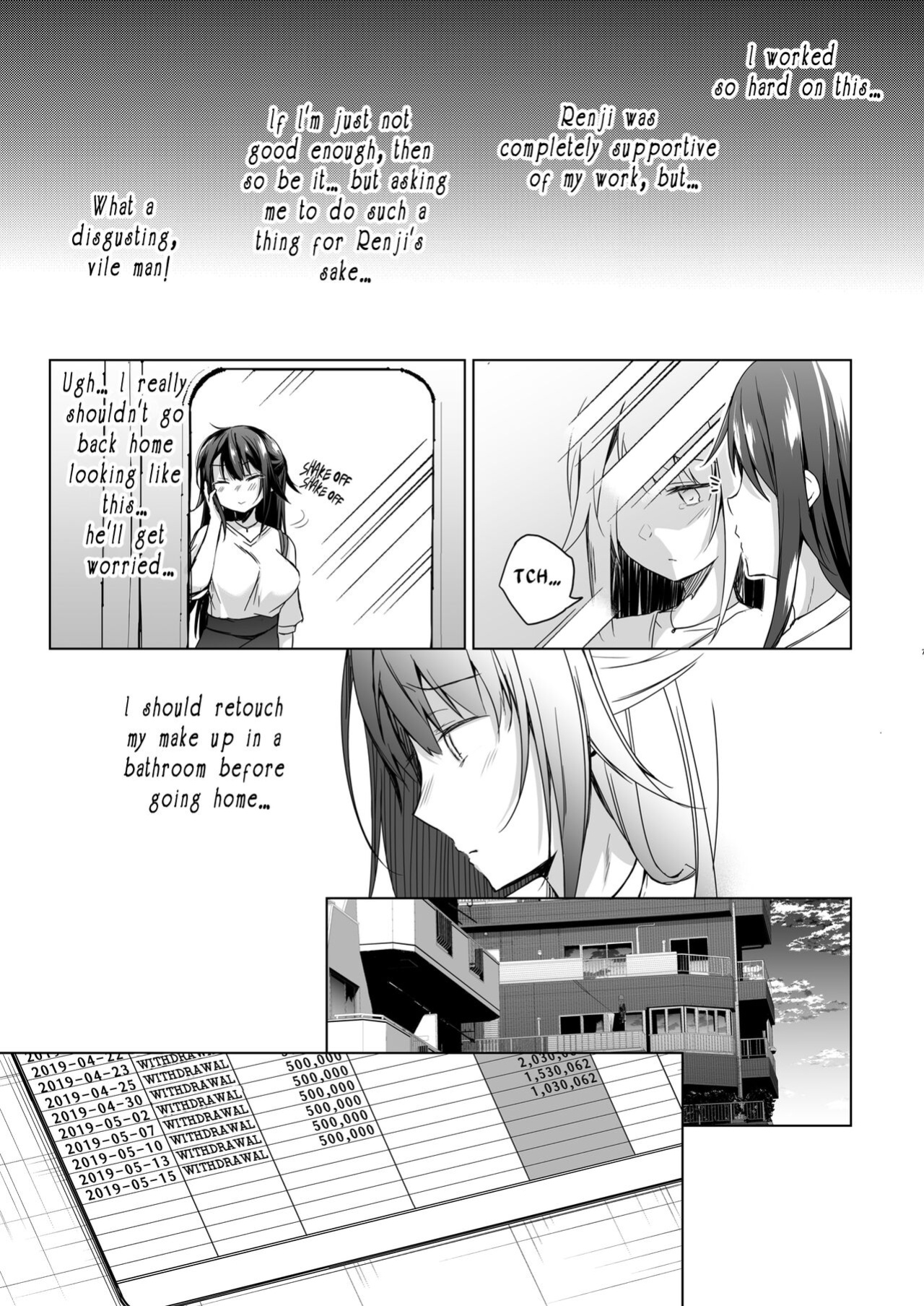[Hirahira (Hirari)] Doujin Event no Shucchou Henshuubu ni Itta Hi kara Tsuma no Yousu ga... | My wife has been acting weird since the doujin convention…