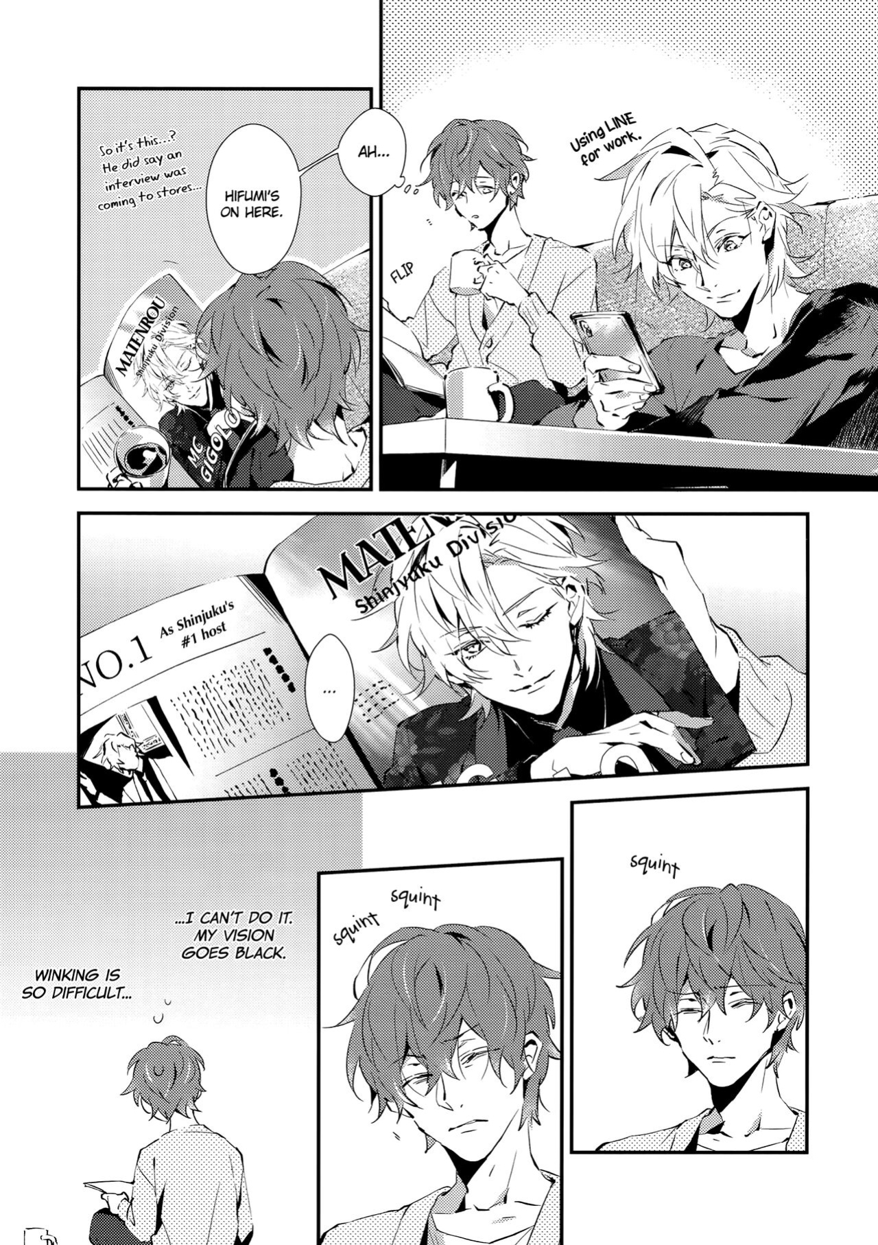 (SPARK14) [inumog (Fujino, Marumo)] W⇔K (Hypnosis Mic) {Hypnotized Division Scans}