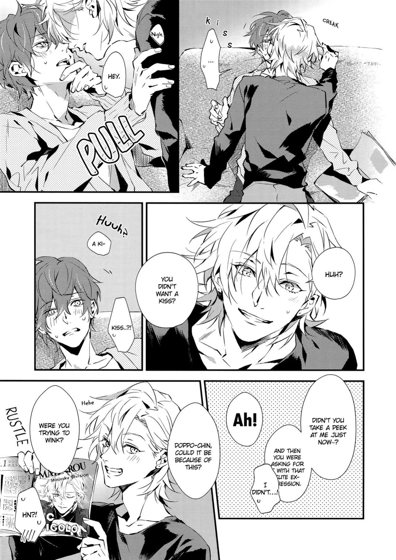 (SPARK14) [inumog (Fujino, Marumo)] W⇔K (Hypnosis Mic) {Hypnotized Division Scans}