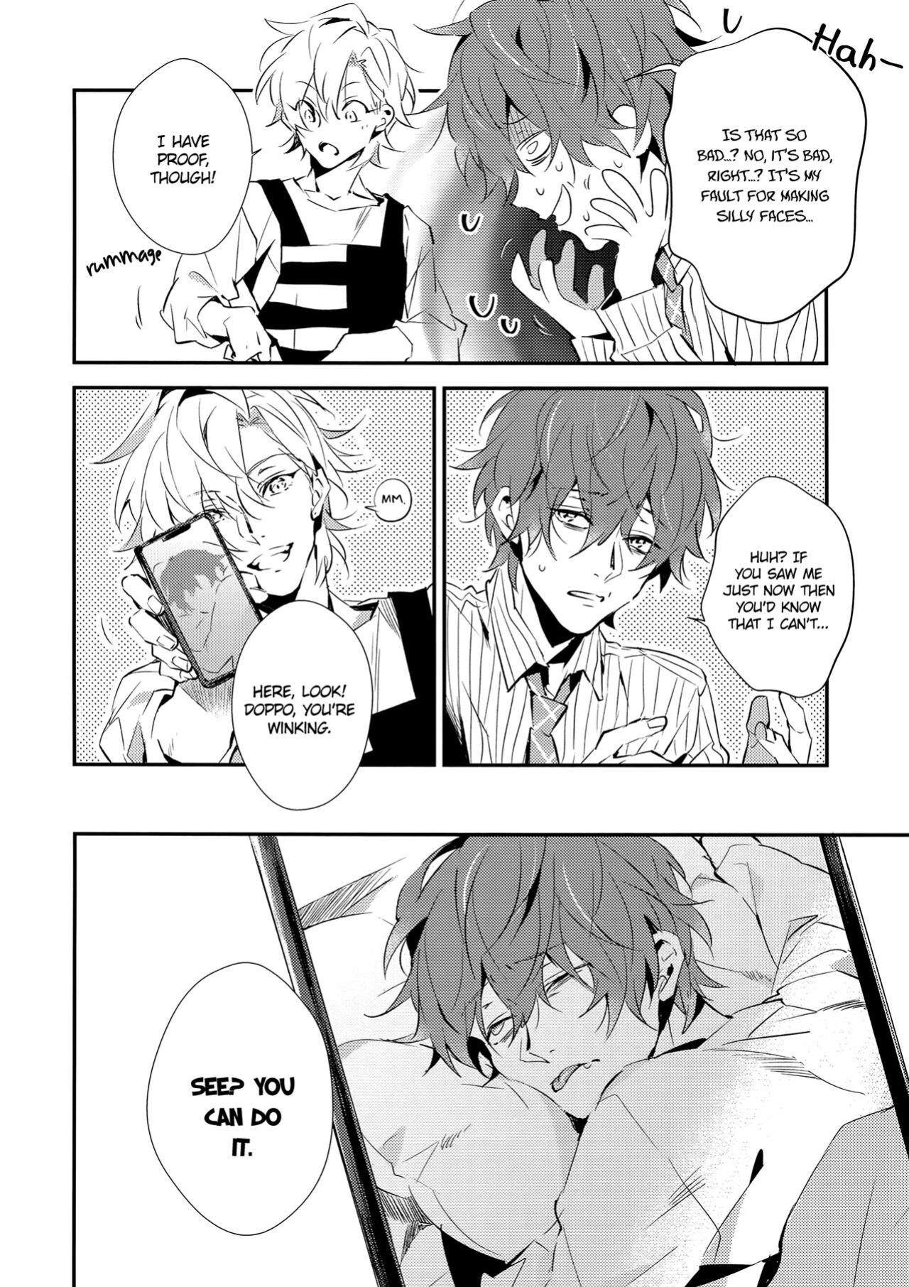 (SPARK14) [inumog (Fujino, Marumo)] W⇔K (Hypnosis Mic) {Hypnotized Division Scans}
