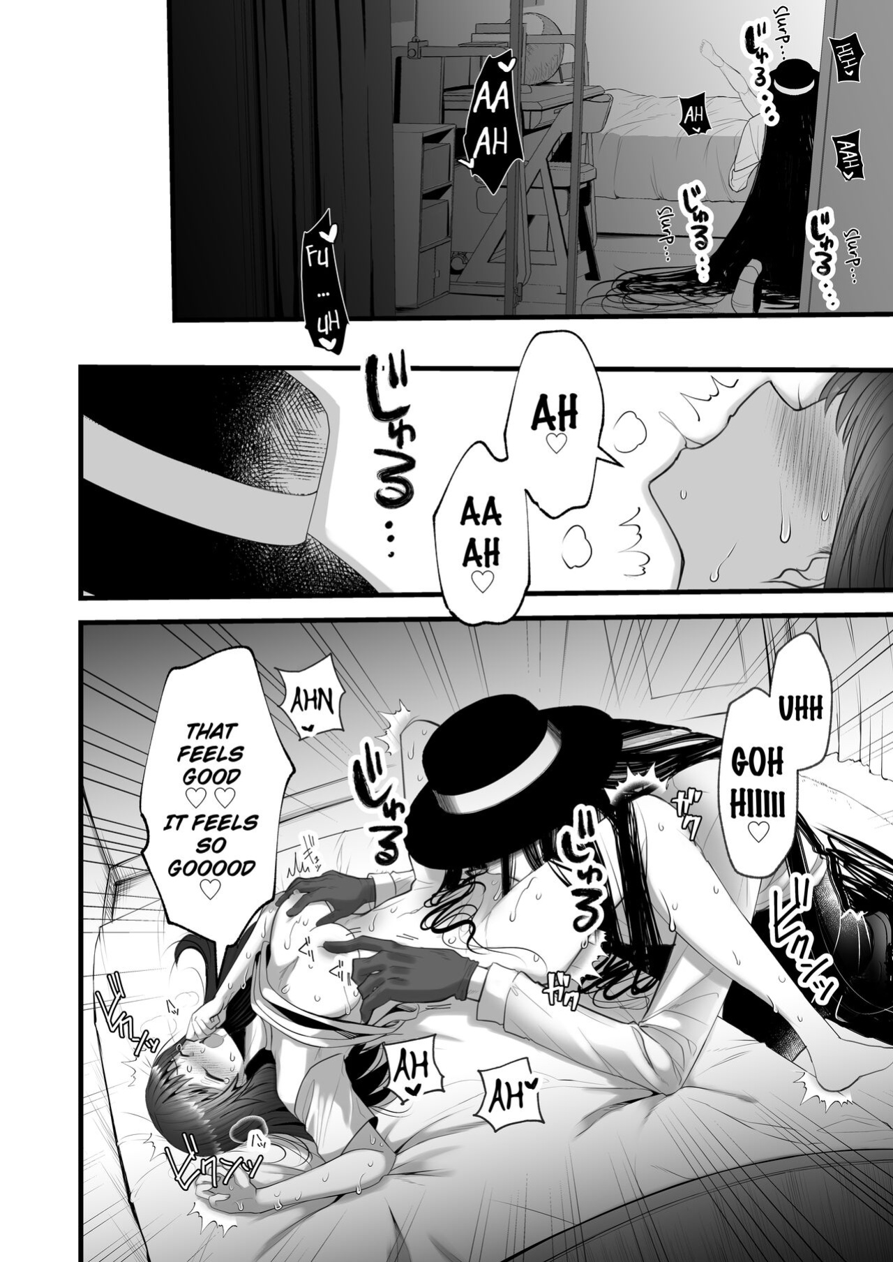 [kmtbknm (mattro)] Kaishoku Suru Ori ~Yama de Kaii ni Miirareta Watashi~ | I was Entranced by the Ghost in the Mountains [Pangean]