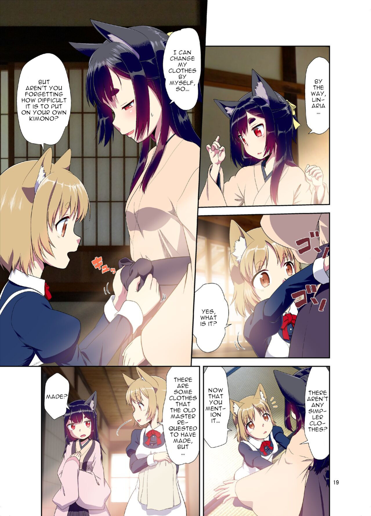 [Fumotonoya (Fumotono Mikoto)] Me ga Sametara Kemomimi Shoujo ni Natteita Ohanashi | A Story Where I Had Become a Girl With Animal Ears When I Opened My Eyes [LilyCatScans]