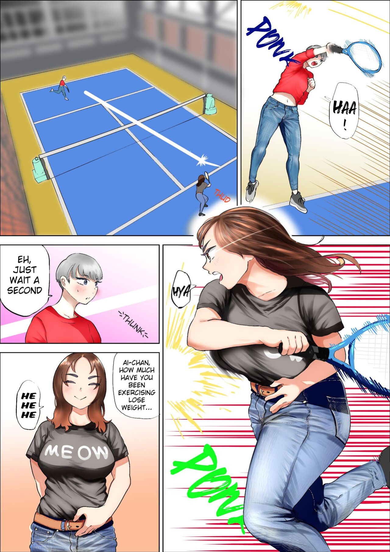[Fukuhara Takaya] Ai Gains 10kg in 100 Days + Ai aims for 100kg
