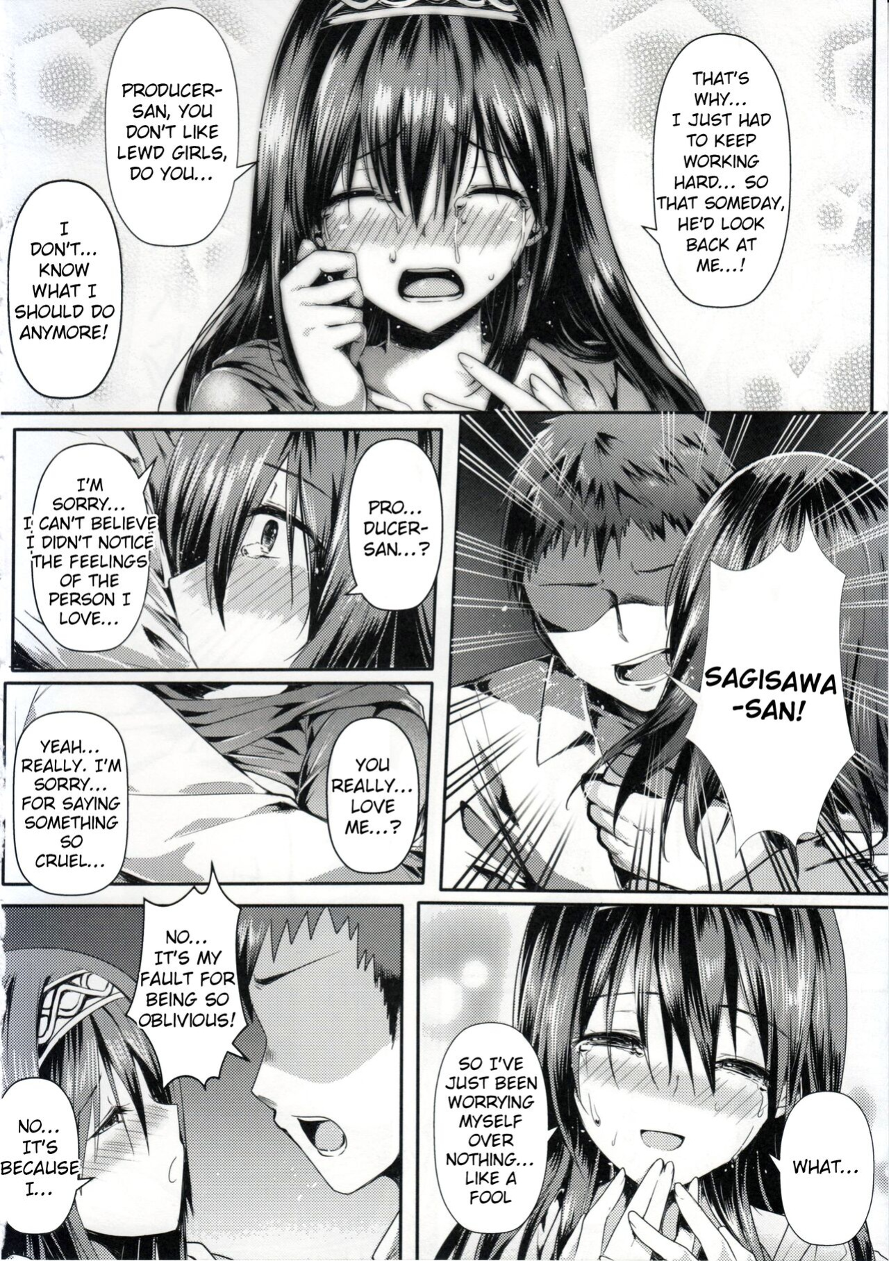 (C85) [Kanden Shoujo Chuuihou (Mafuyu)] Sagisawa Bojou | Sagisawa's Longing (THE IDOLM@STER CINDERELLA GIRLS) [FLG Translation]